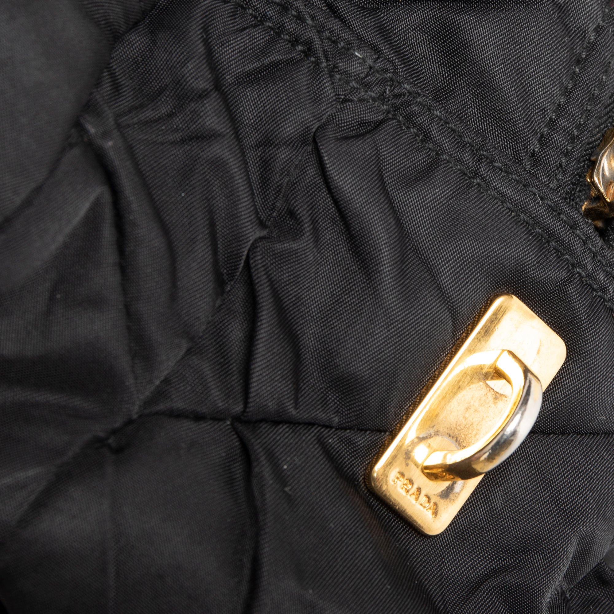 Prada Quilted Tessuto Nylon Bauletto Bag