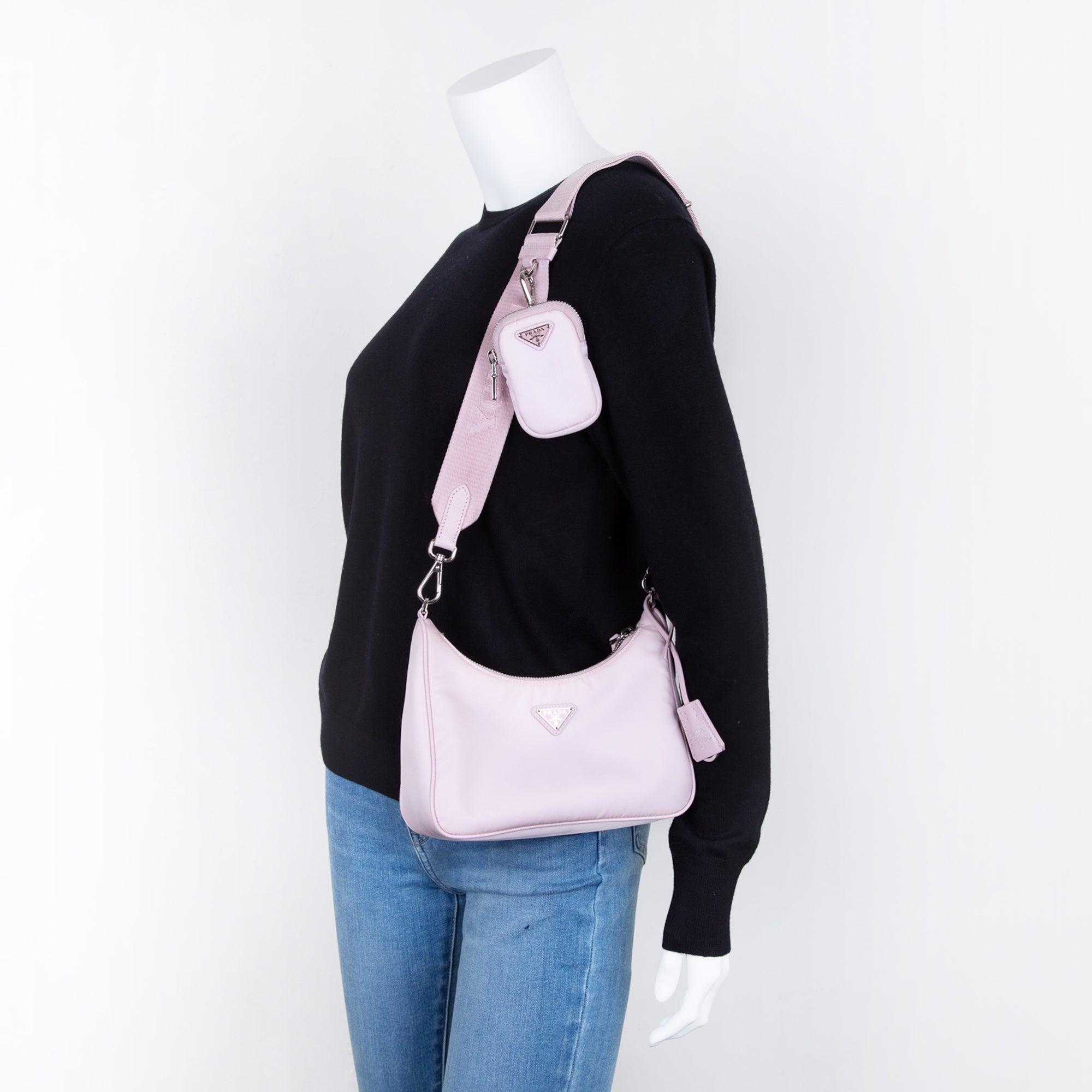 Prada Re-Edition 2005 Nylon Shoulder Bag w/ Box