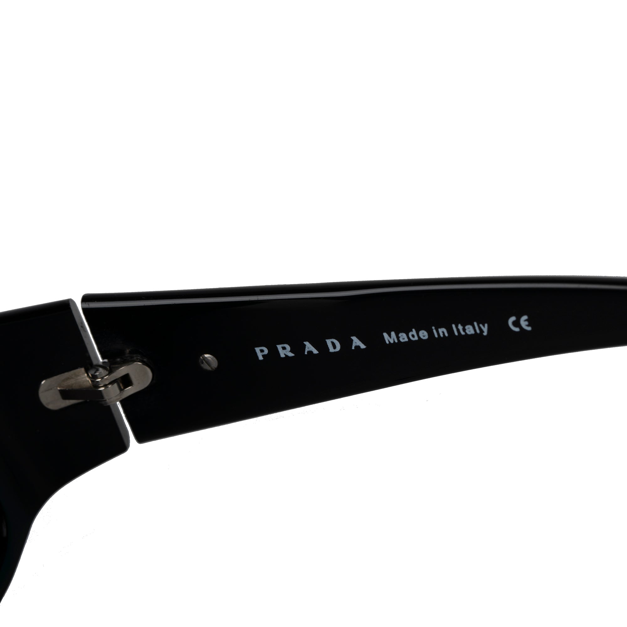 Prada SPR02E Symbole Rectangular Sunglasses