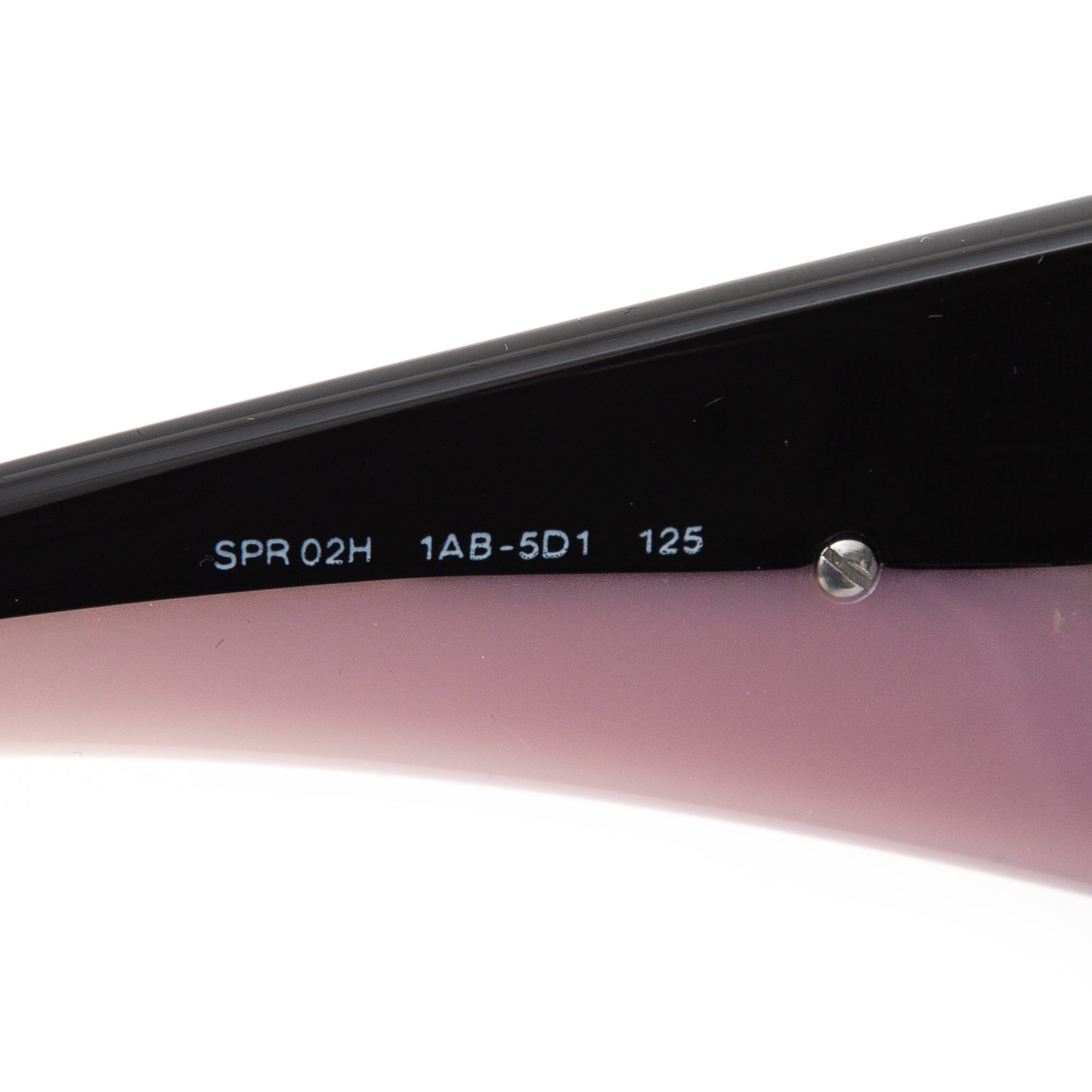 Prada SPR02H Shield Sunglasses w/ Case