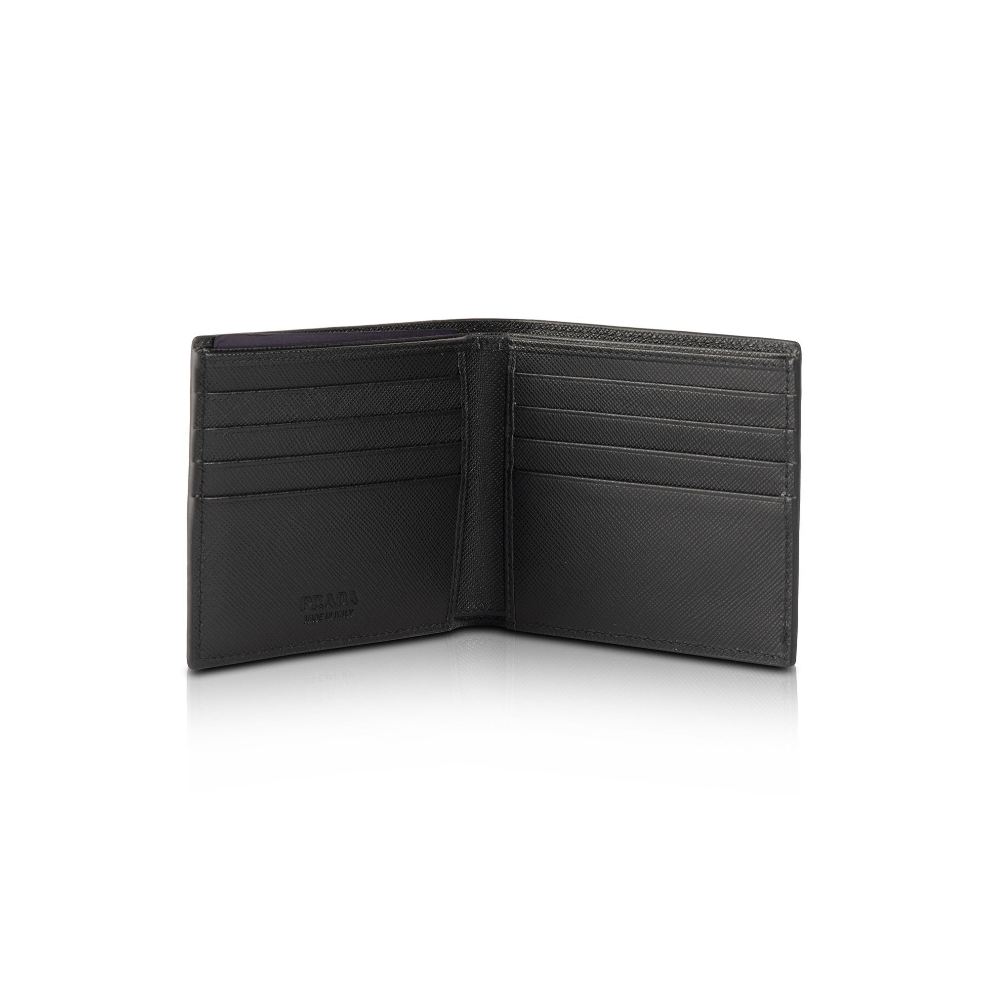 Prada Saffiano Bifold Wallet w/ Box