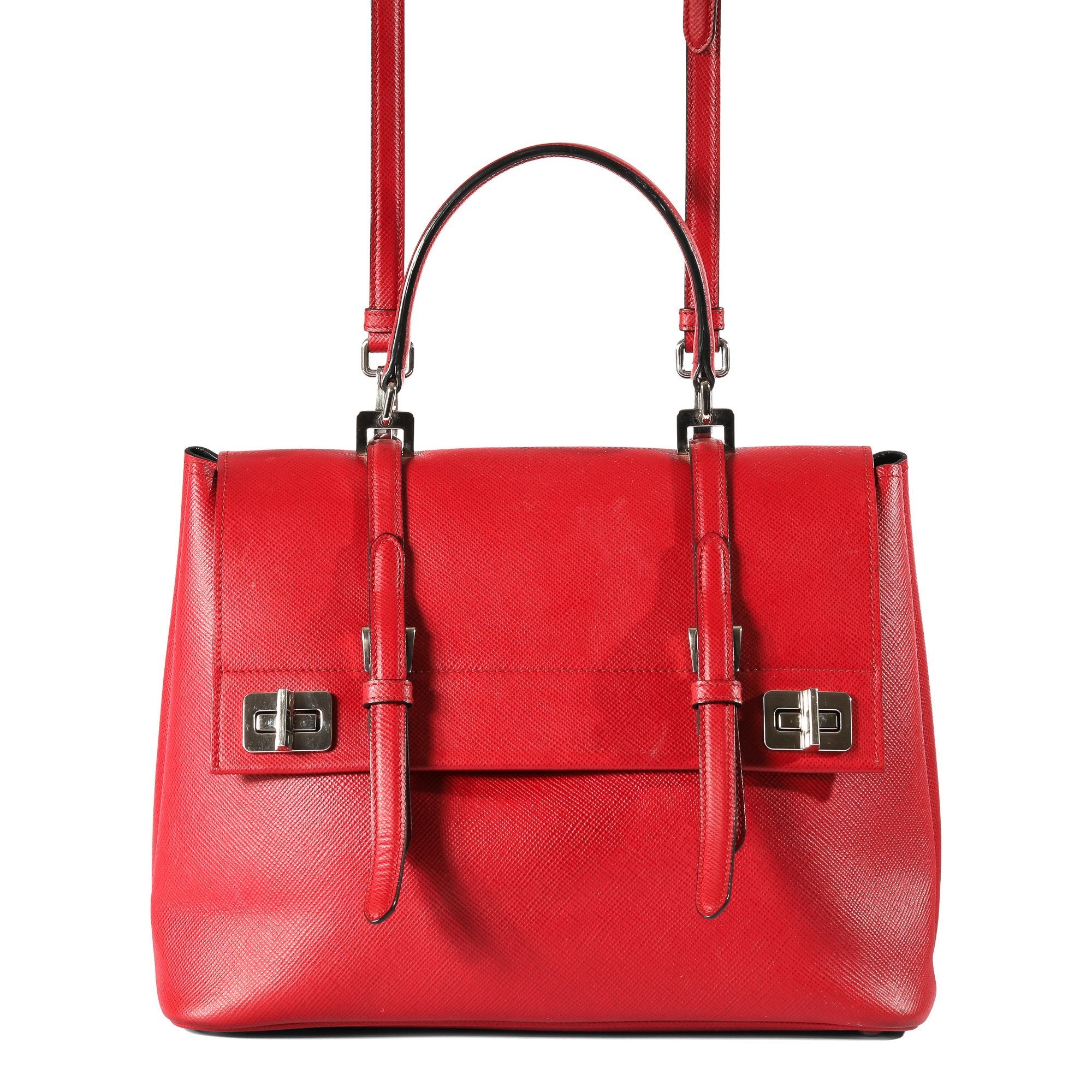 Prada Saffiano Cuir Flap Bag