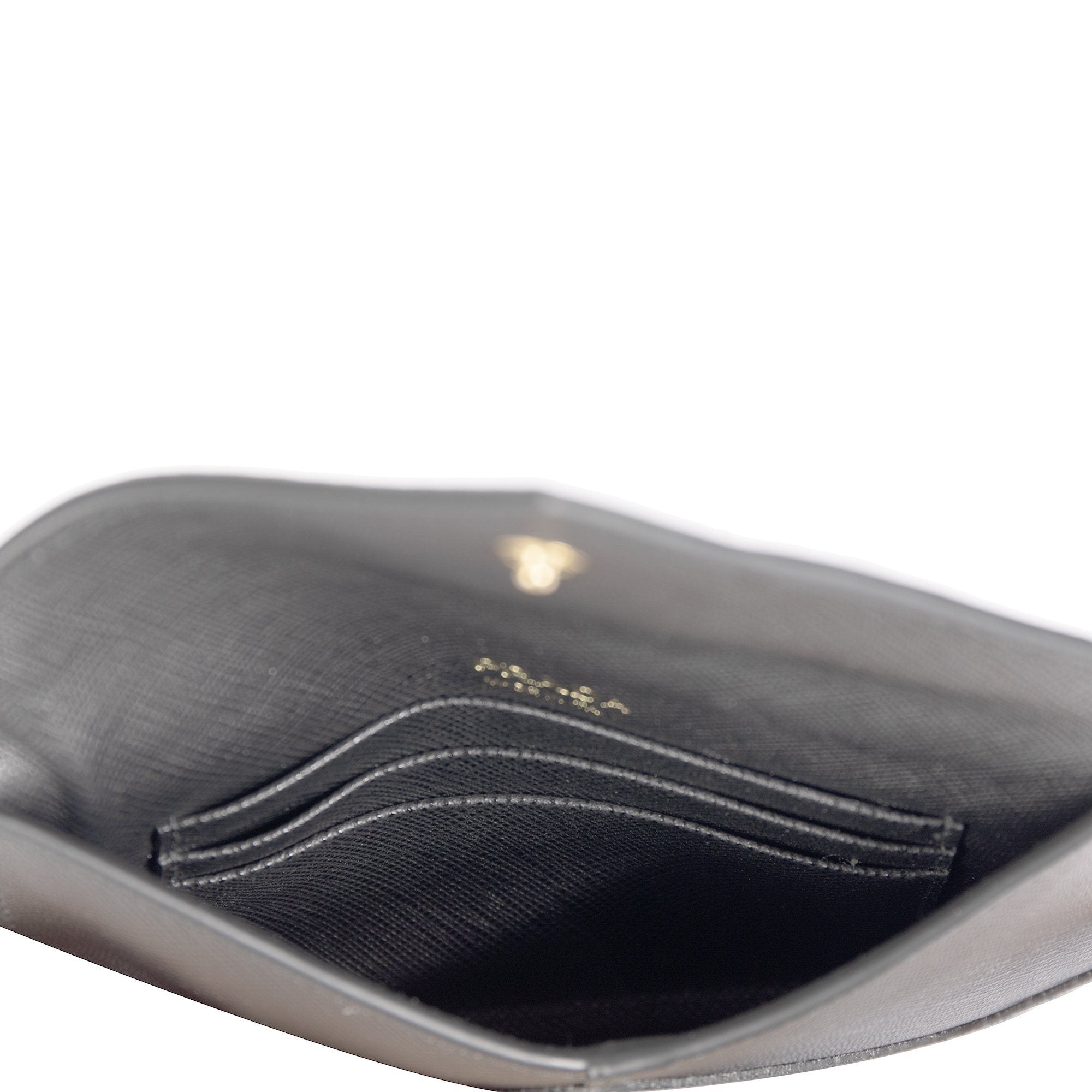 Prada Saffiano Envelope Wallet w/ Box