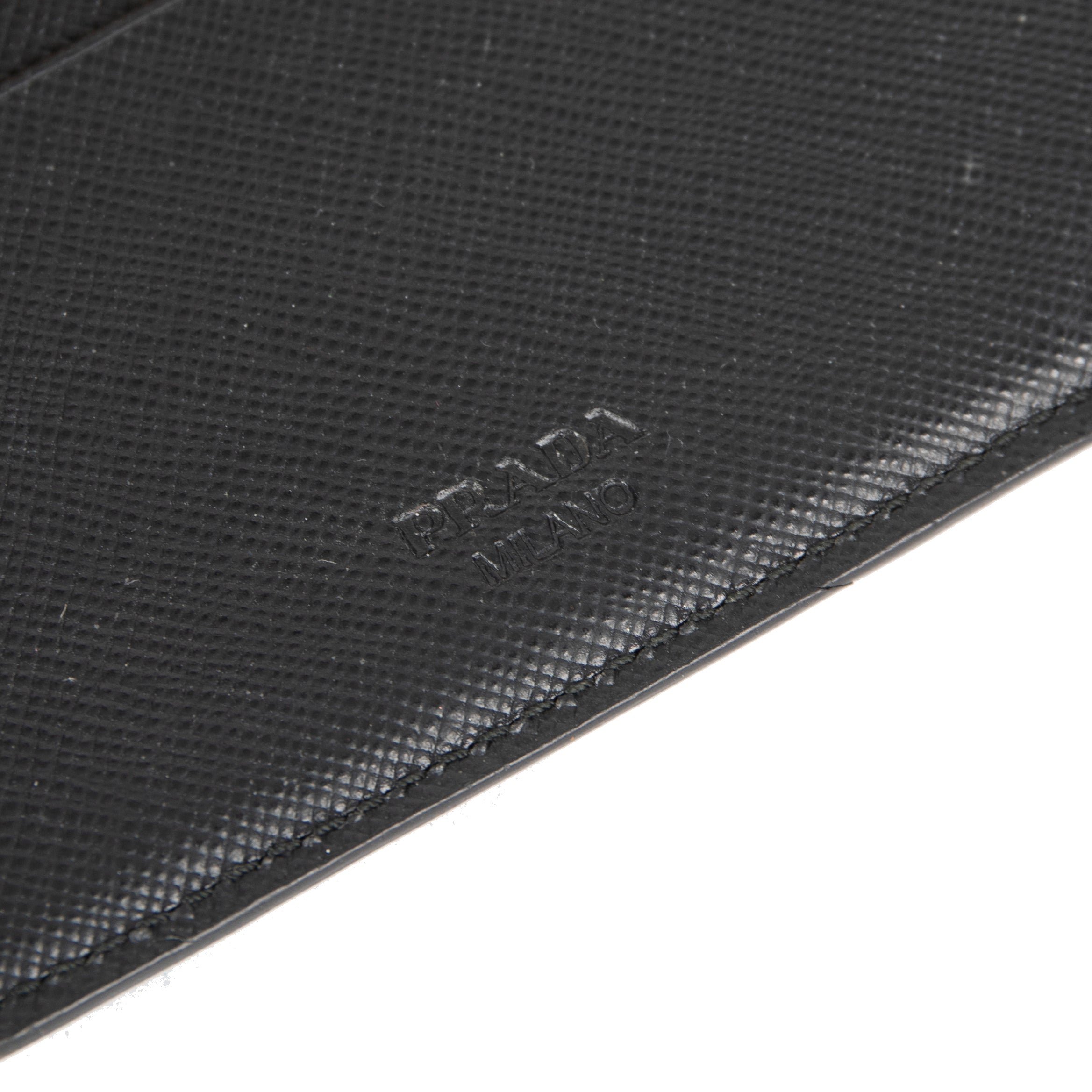 Prada Saffiano Leather Bifold Wallet