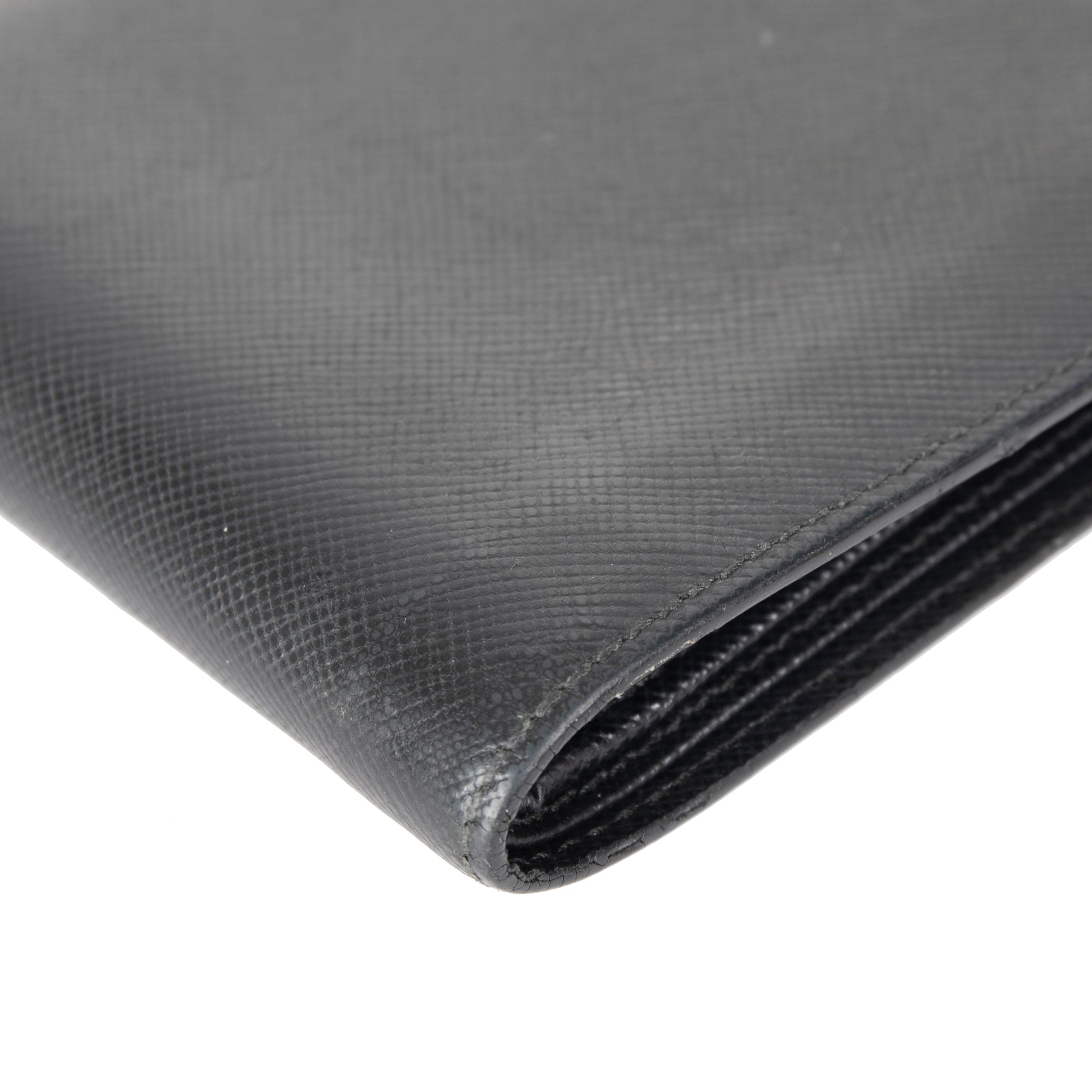 Prada Saffiano Leather Bifold Wallet