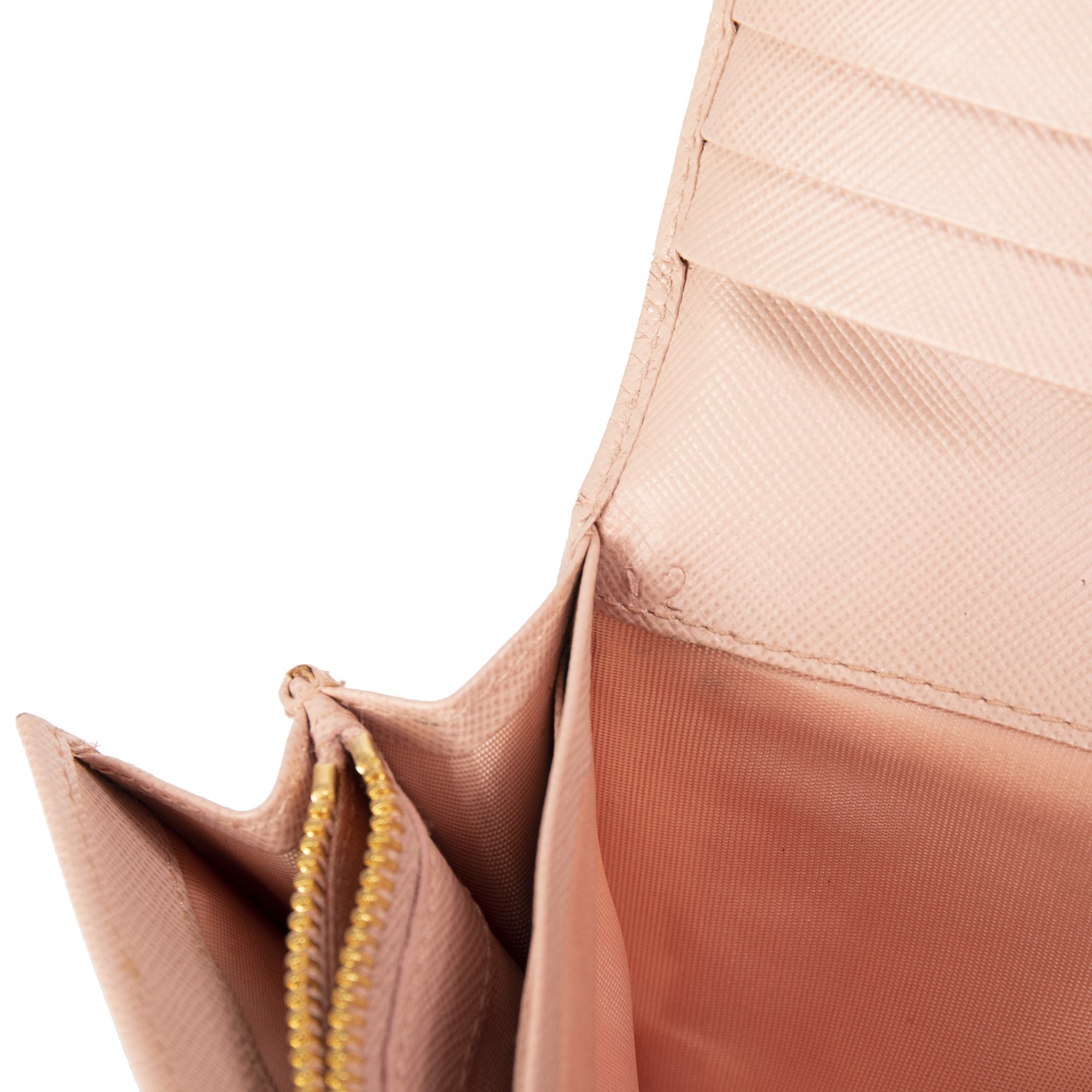 Prada Saffiano Leather Bow Wallet