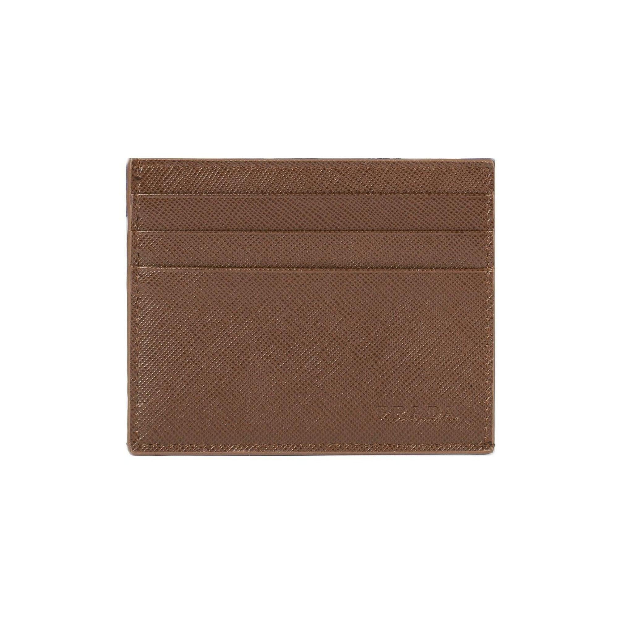 Prada Saffiano Leather Card Holder