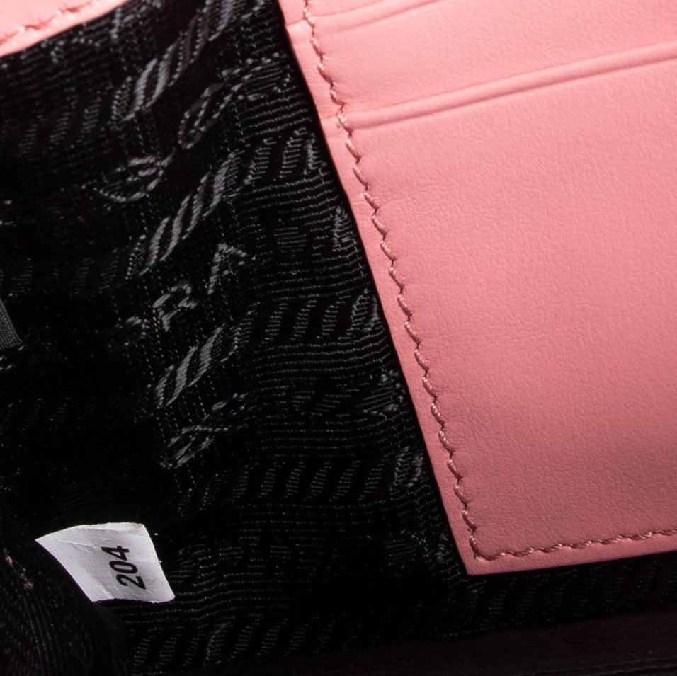 Prada Saffiano Leather Crossbody Chain Bag