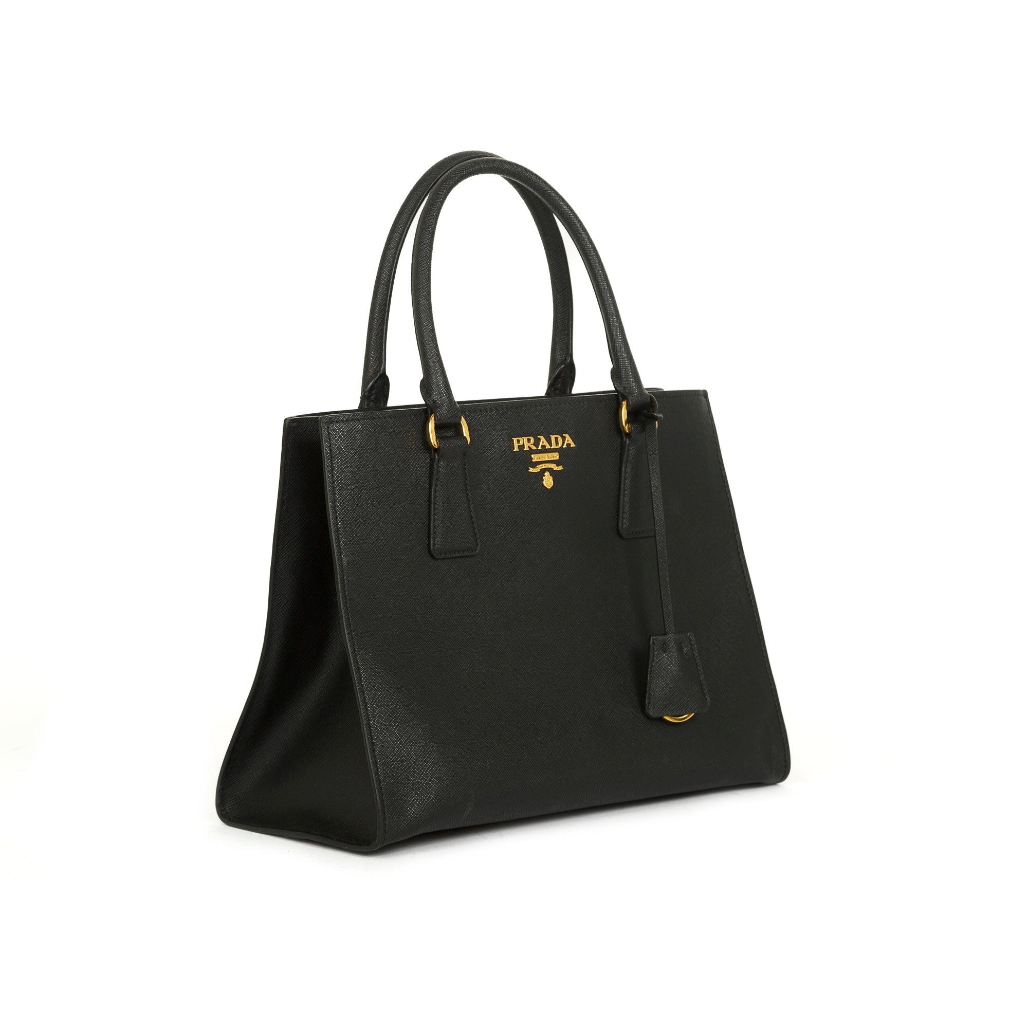 Prada Saffiano Leather Tote w/ Strap