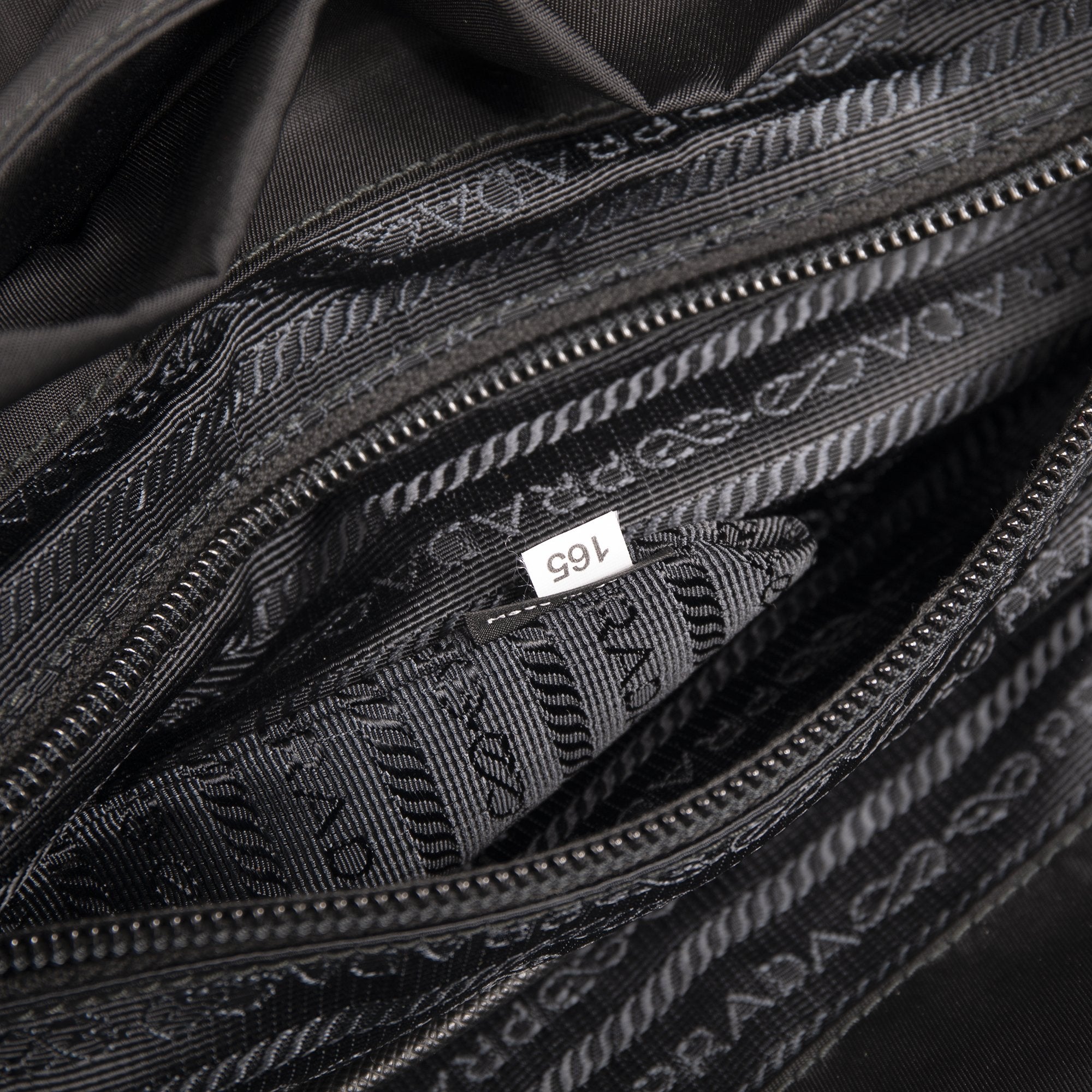 Prada Saffiano Leather-Trimmed Tessuto Nylon Backpack