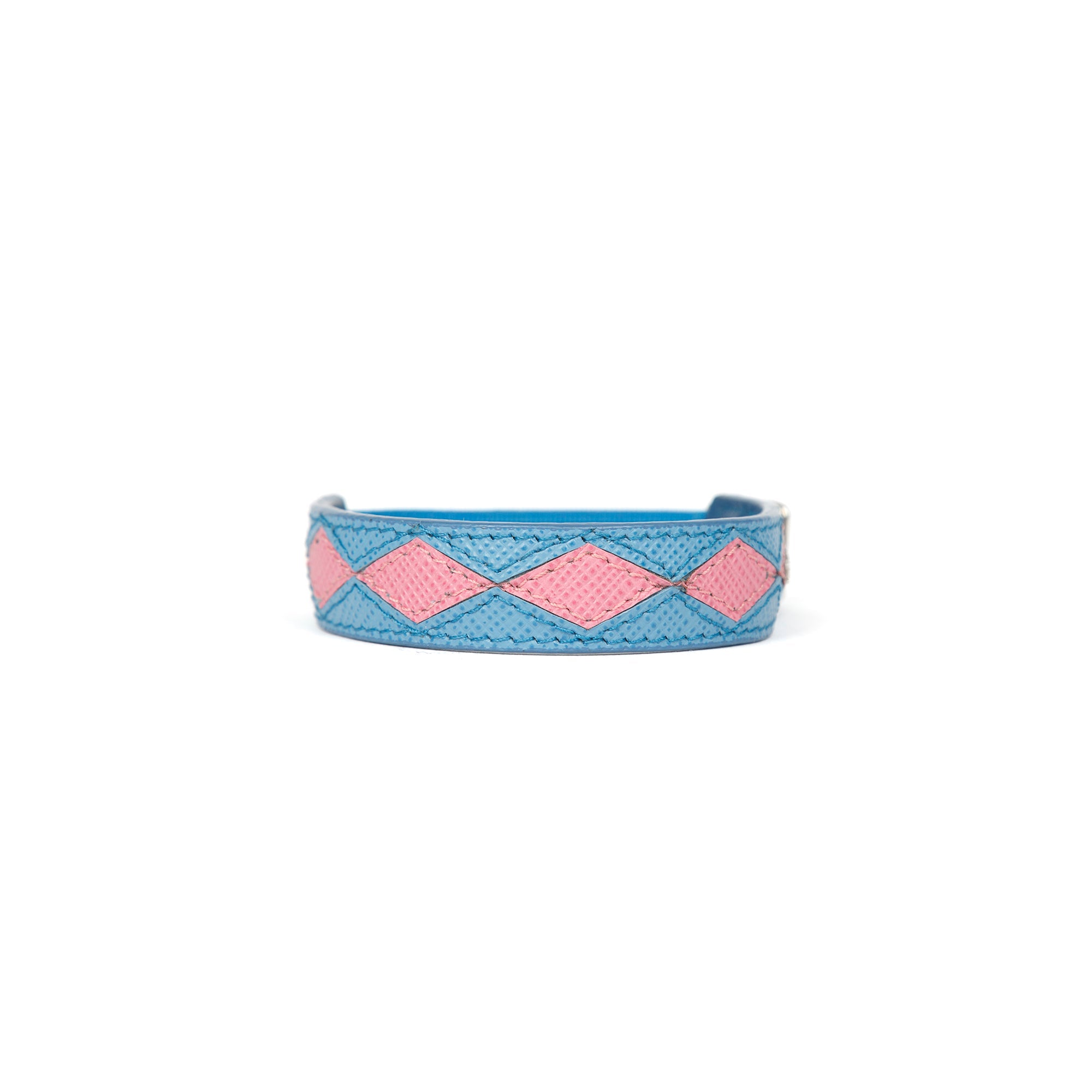 Prada Saffiano Leather Wrap Bracelet w/ Box