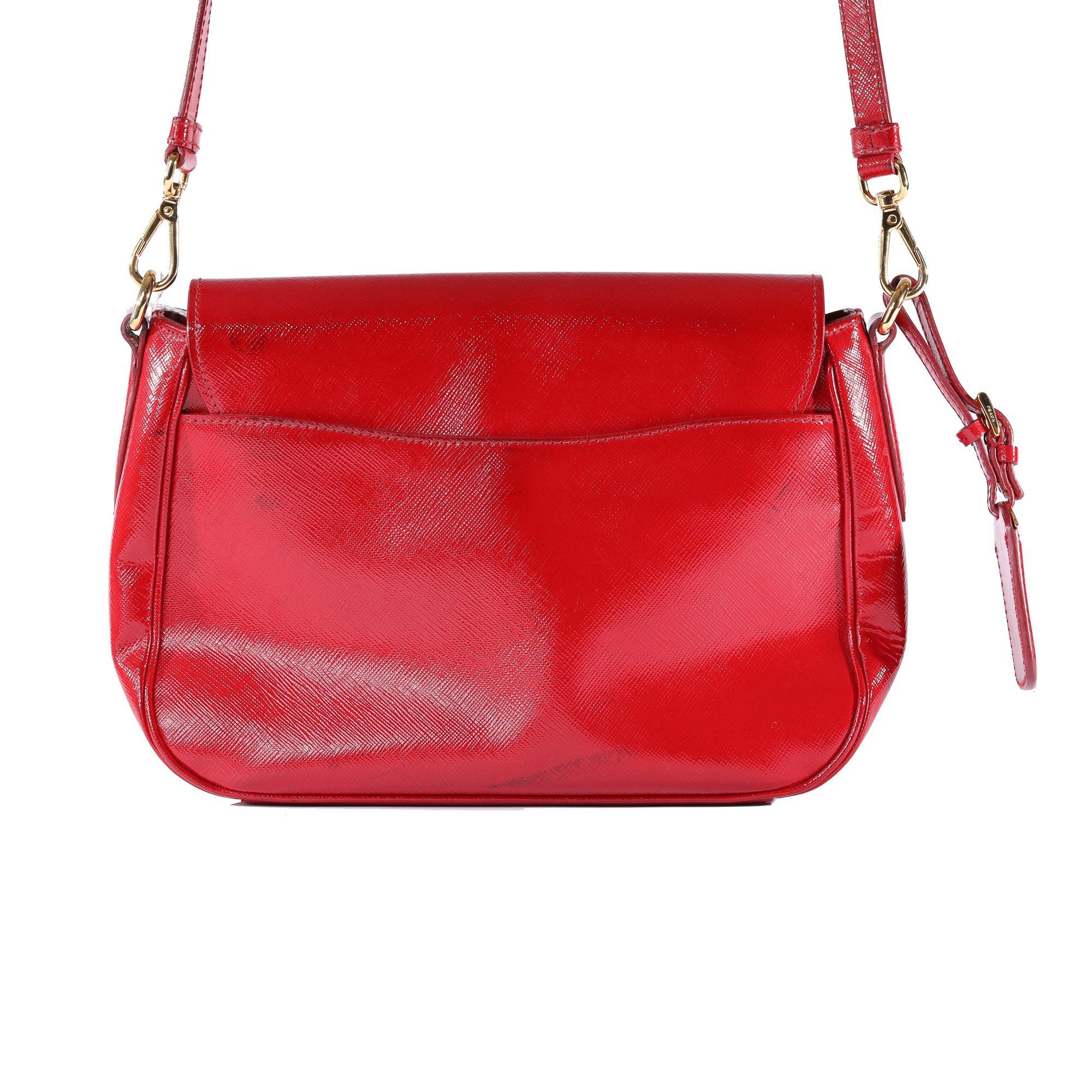 Prada Saffiano Lux Messenger Bag