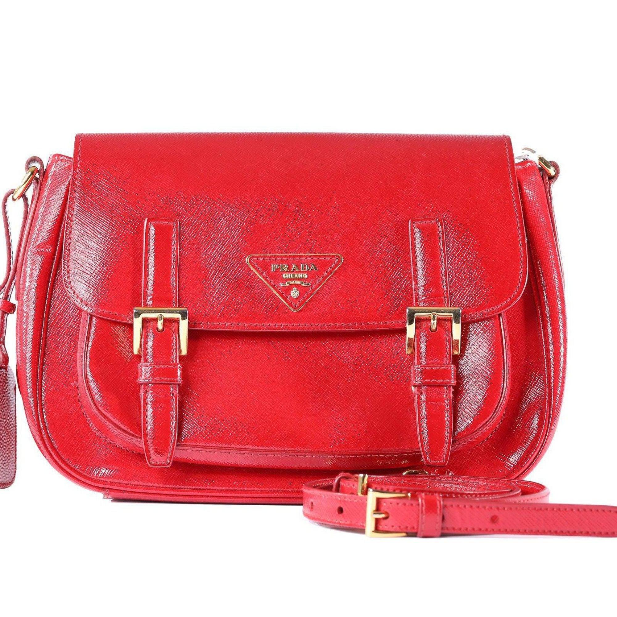 Prada Saffiano Lux Messenger Bag