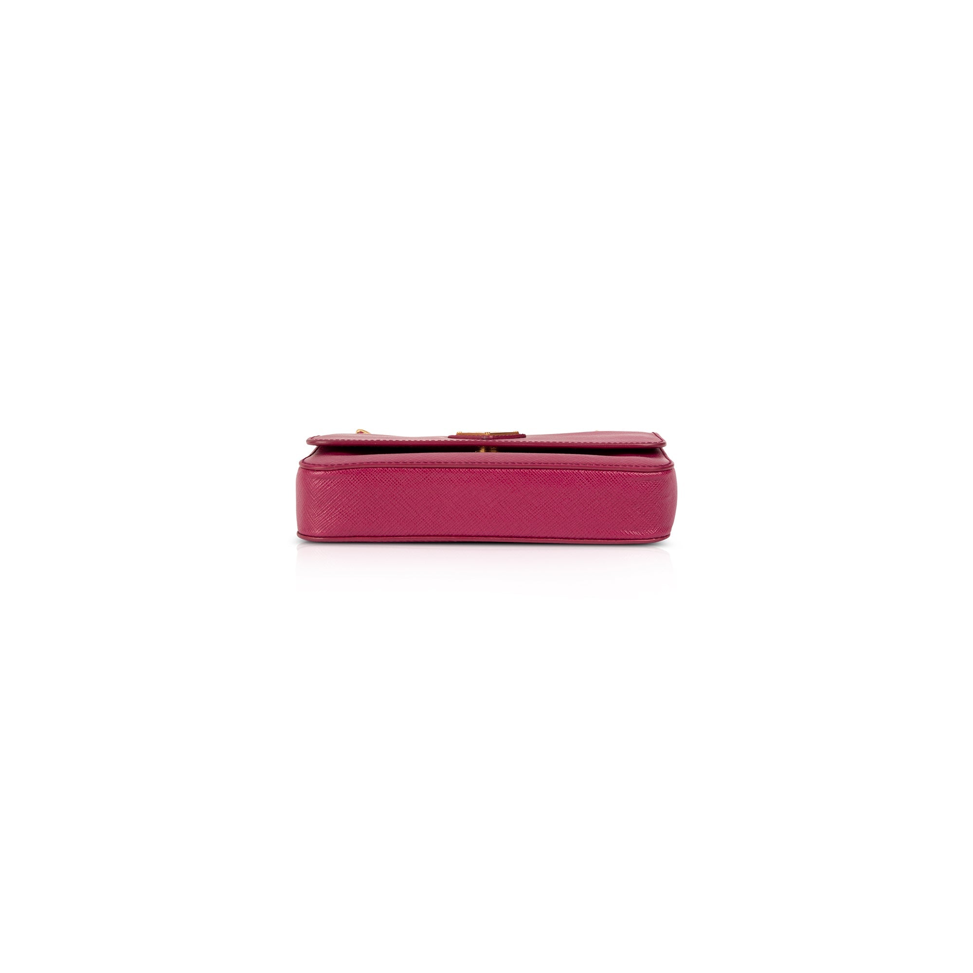 Prada Saffiano Lux Mini Flap Bag