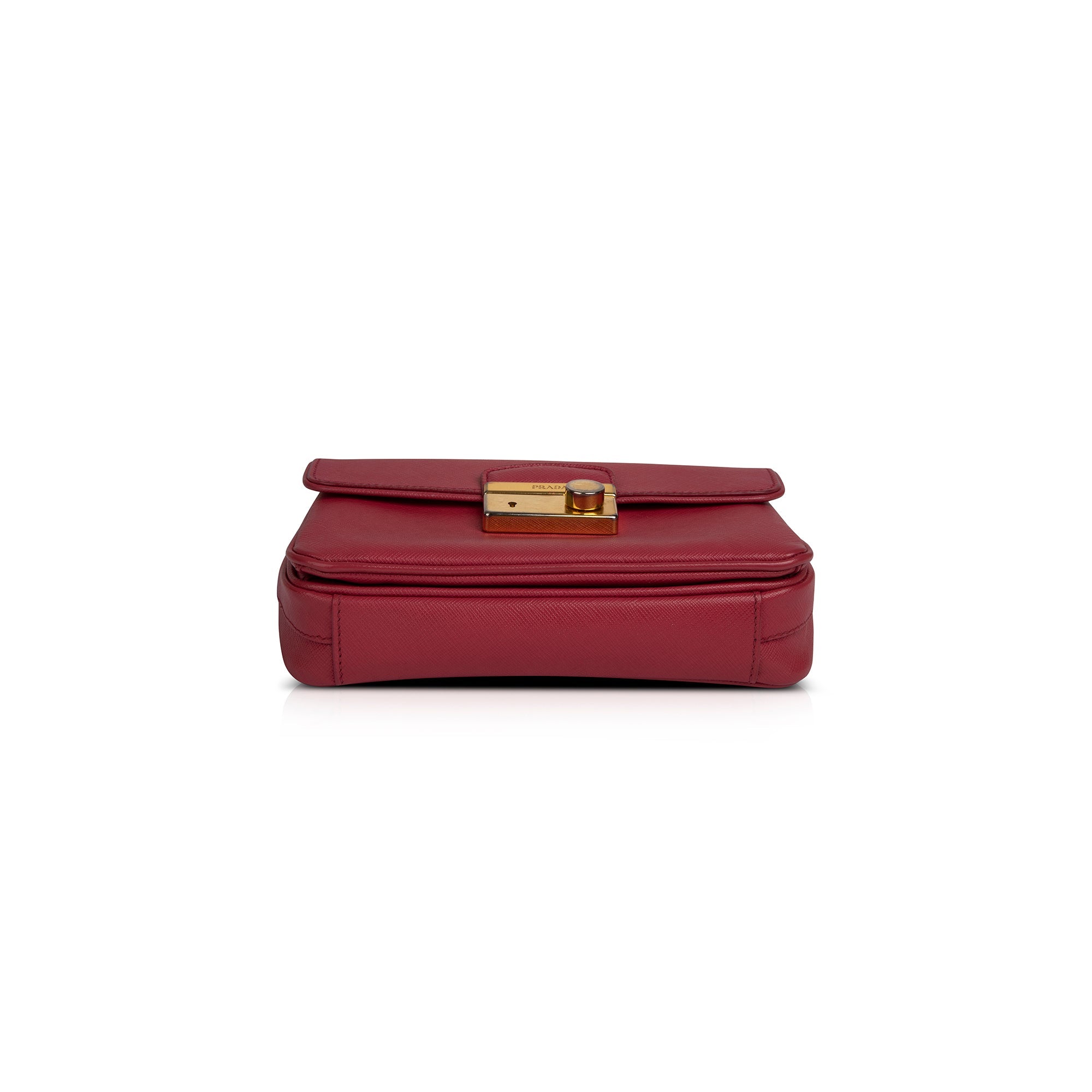 Prada Saffiano Lux Sound Crossbody Bag