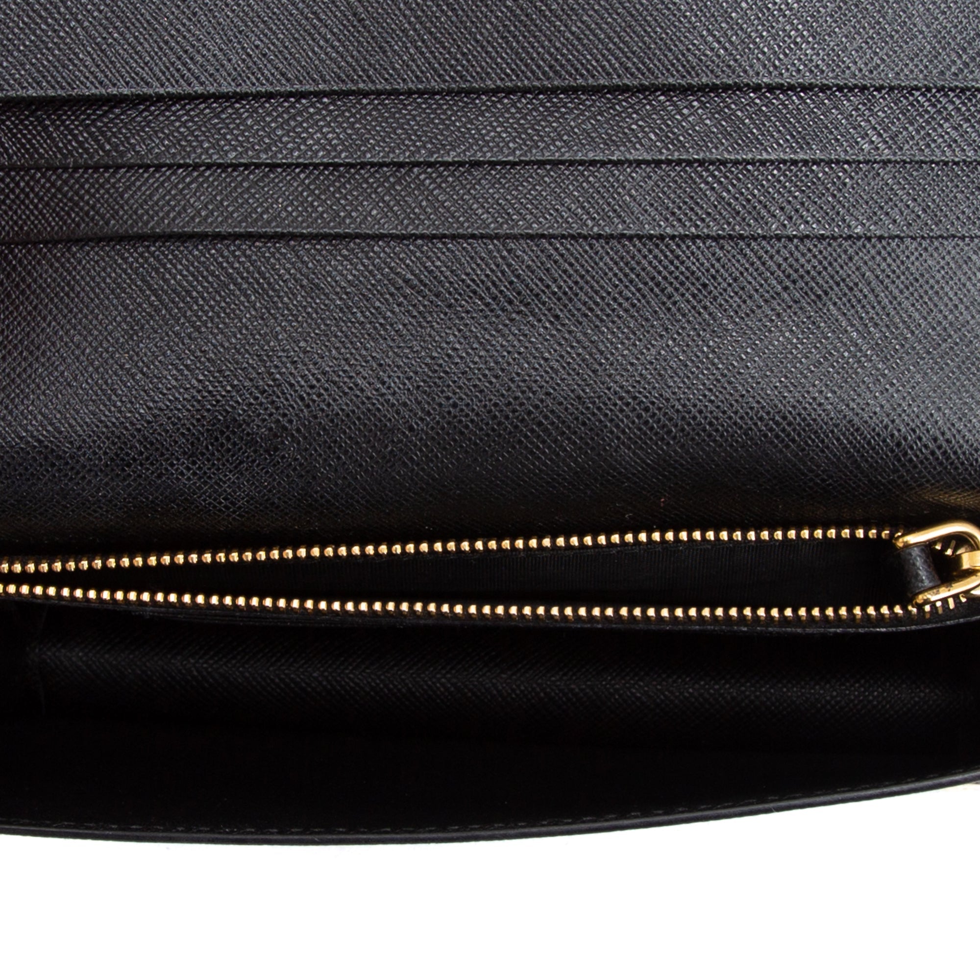 Prada Saffiano Lux Wallet on Chain