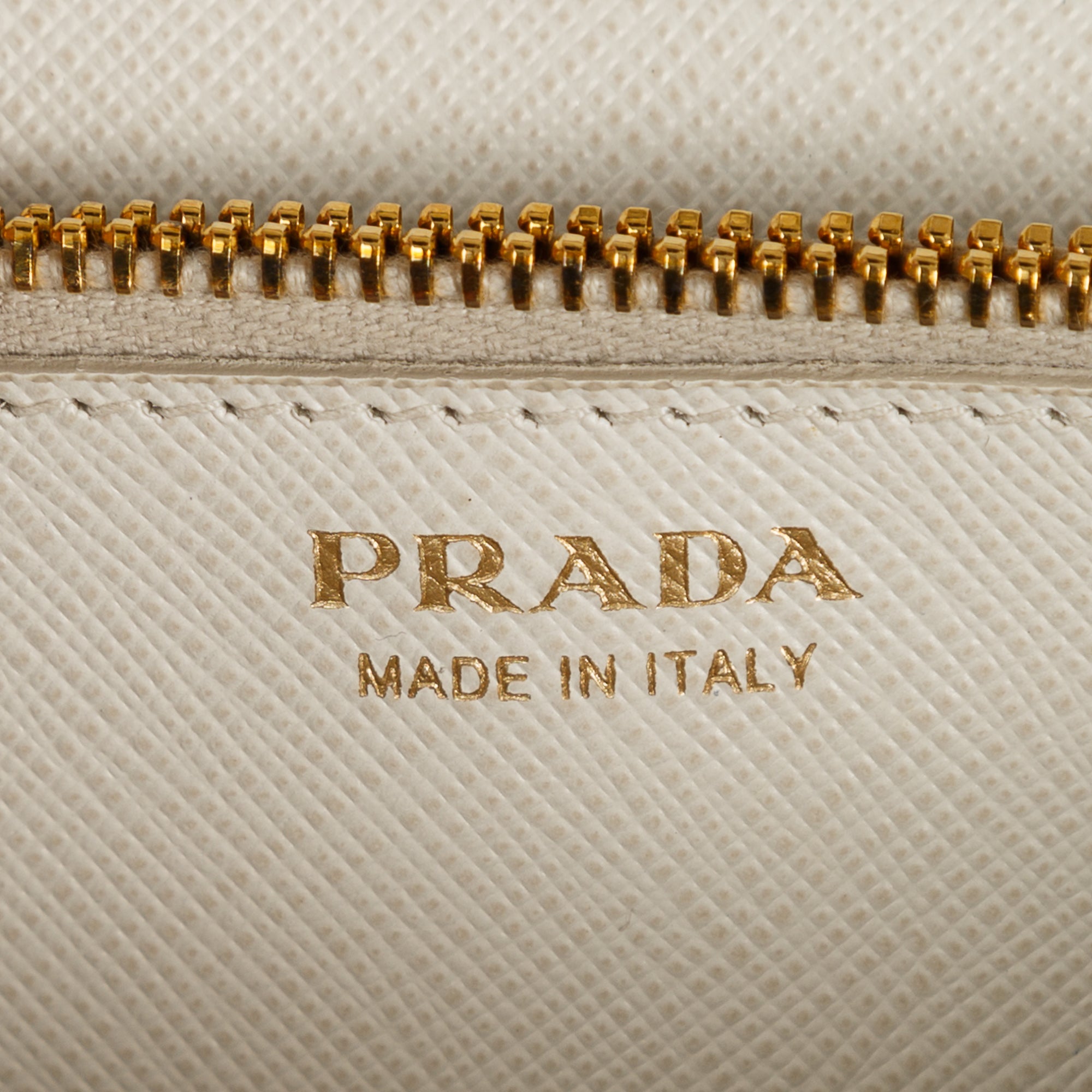 Prada Saffiano Lux Wallet on Chain w/ Authenticity Card