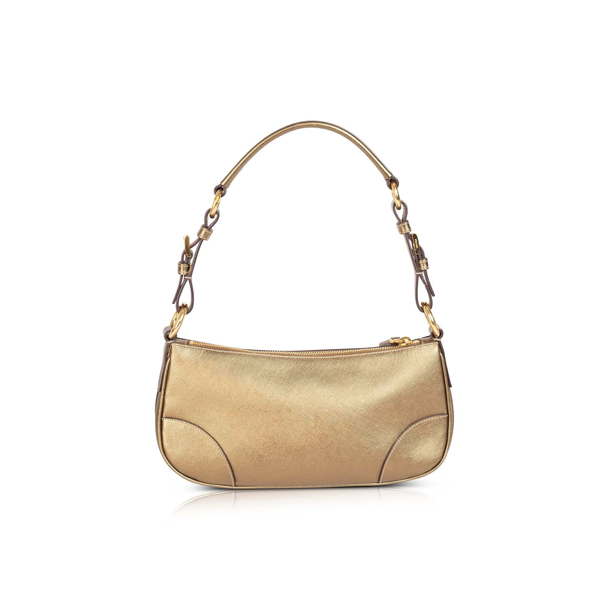 Prada Saffiano Metal Mini Shoulder Bag