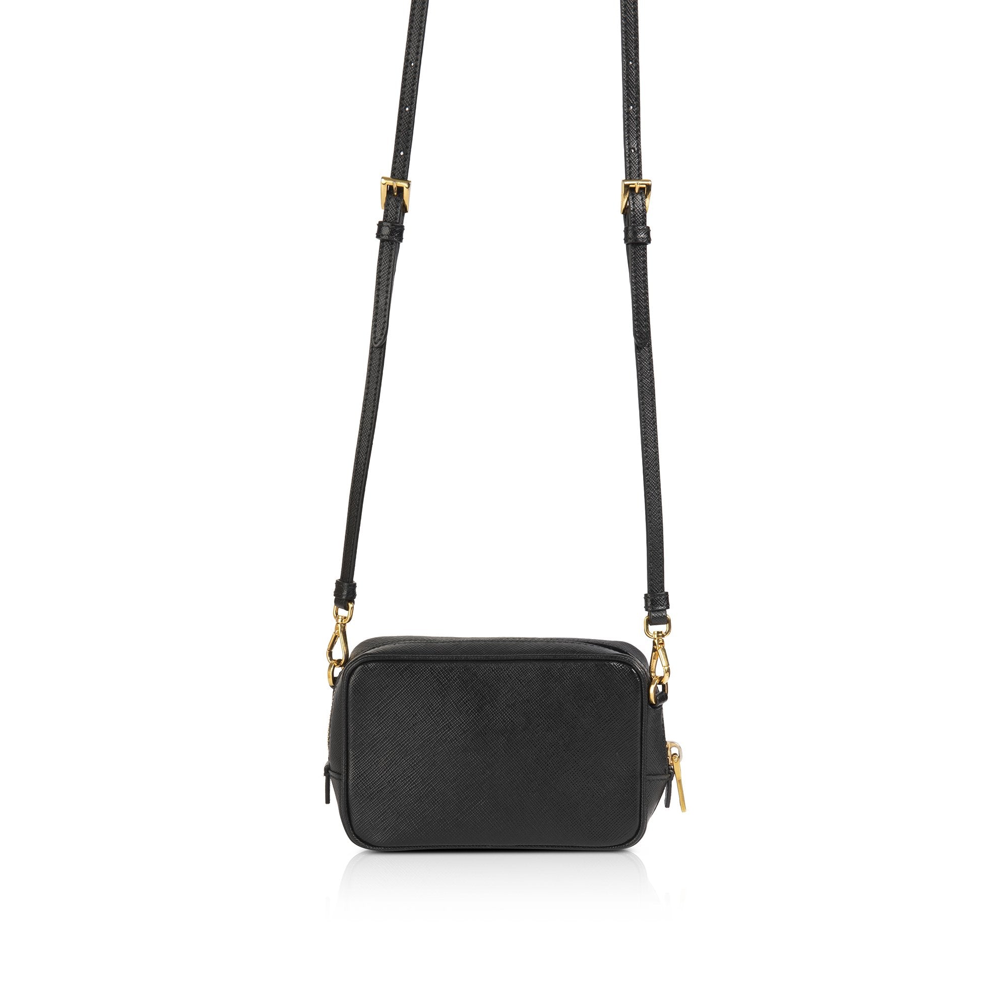 Prada Saffiano Mini Camera Crossbody Bag