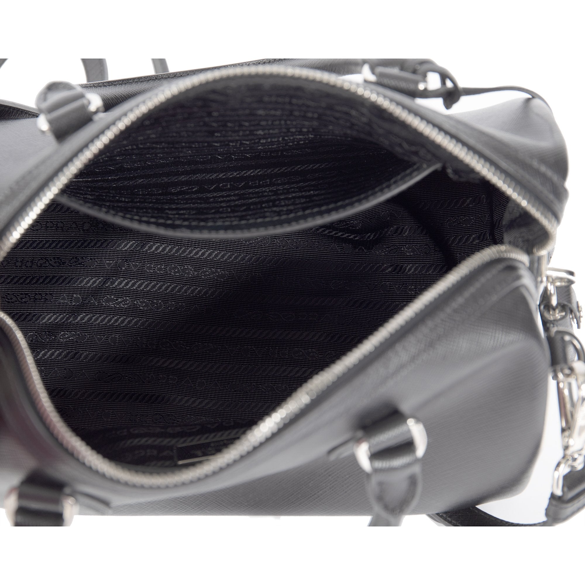 Prada Saffiano Mini Top Handle Bag