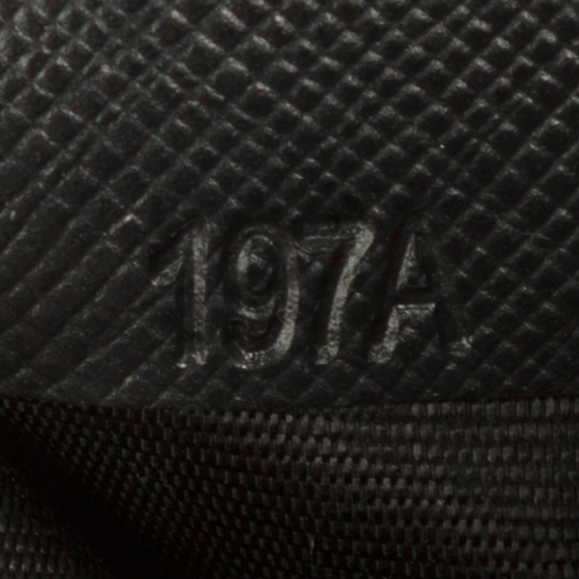 Prada Saffiano Money Clip Bifold Wallet