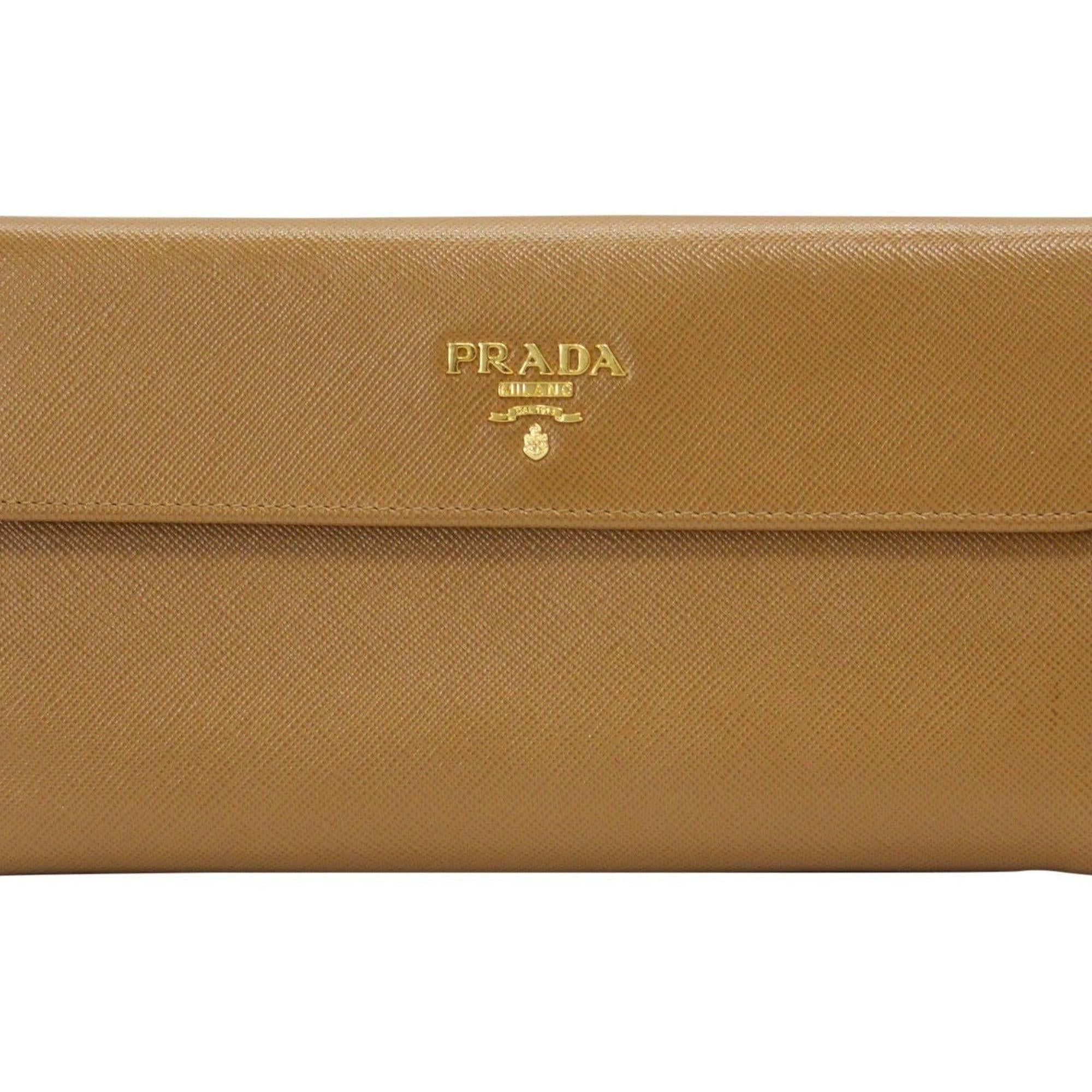 Prada Saffiano Travel Wallet