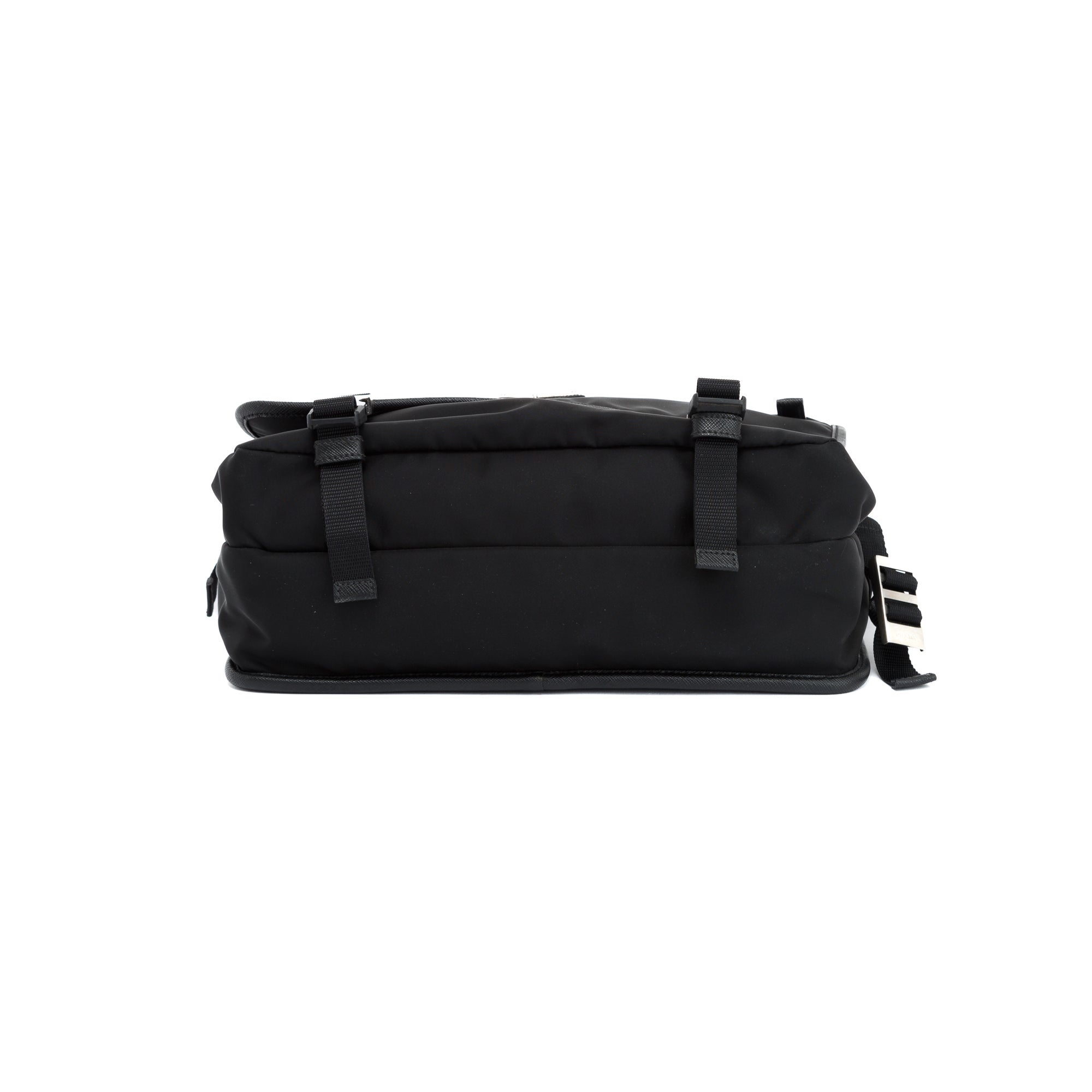 Prada Saffiano-Trimmed Nylon Messenger Bag