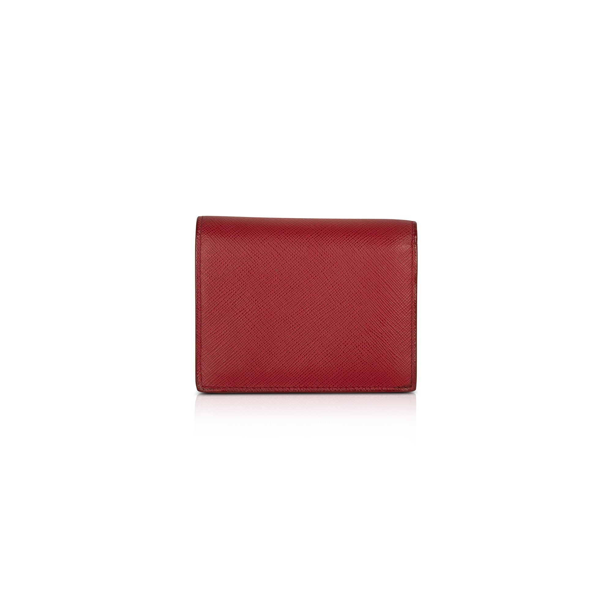 Prada Saffiano Wallet w/ Box