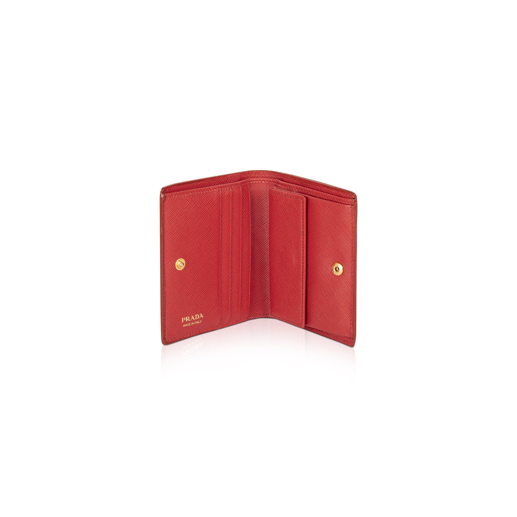 Prada Saffiano Wallet w/ Box
