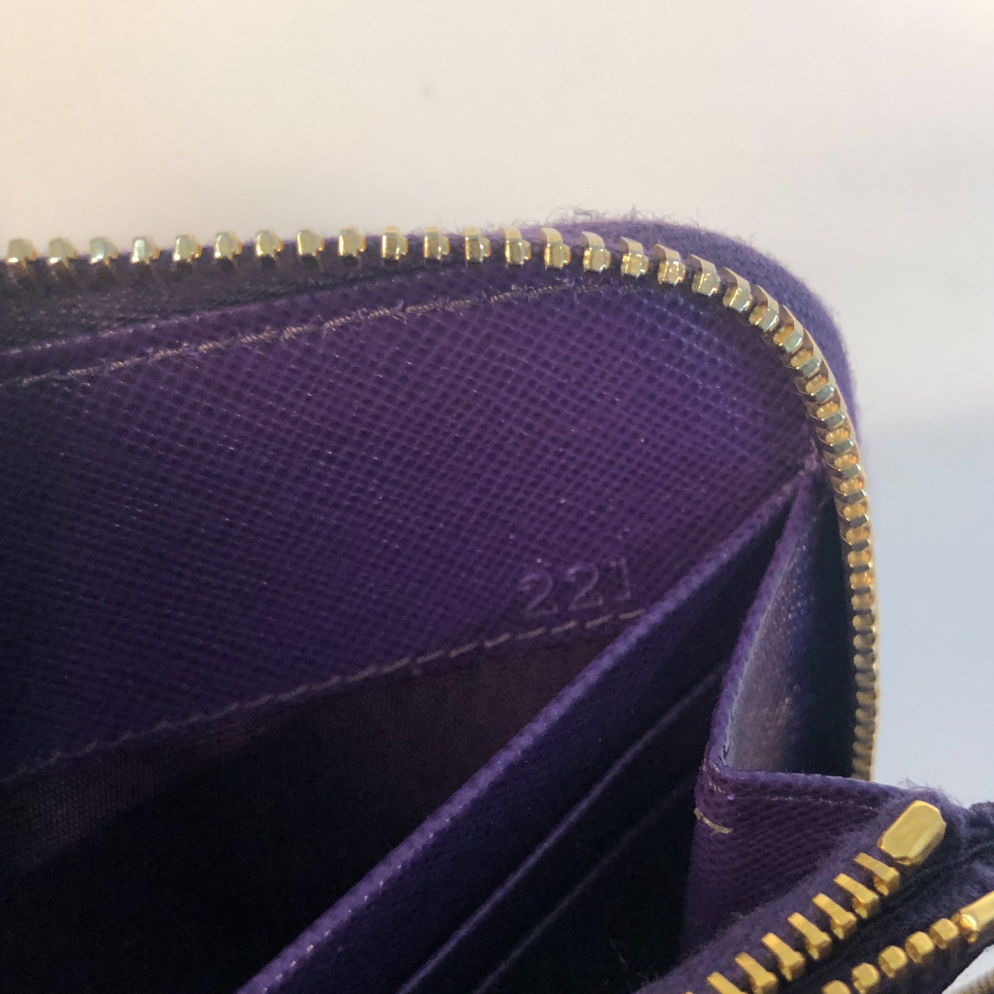 Prada Saffiano Zip Around Wallet