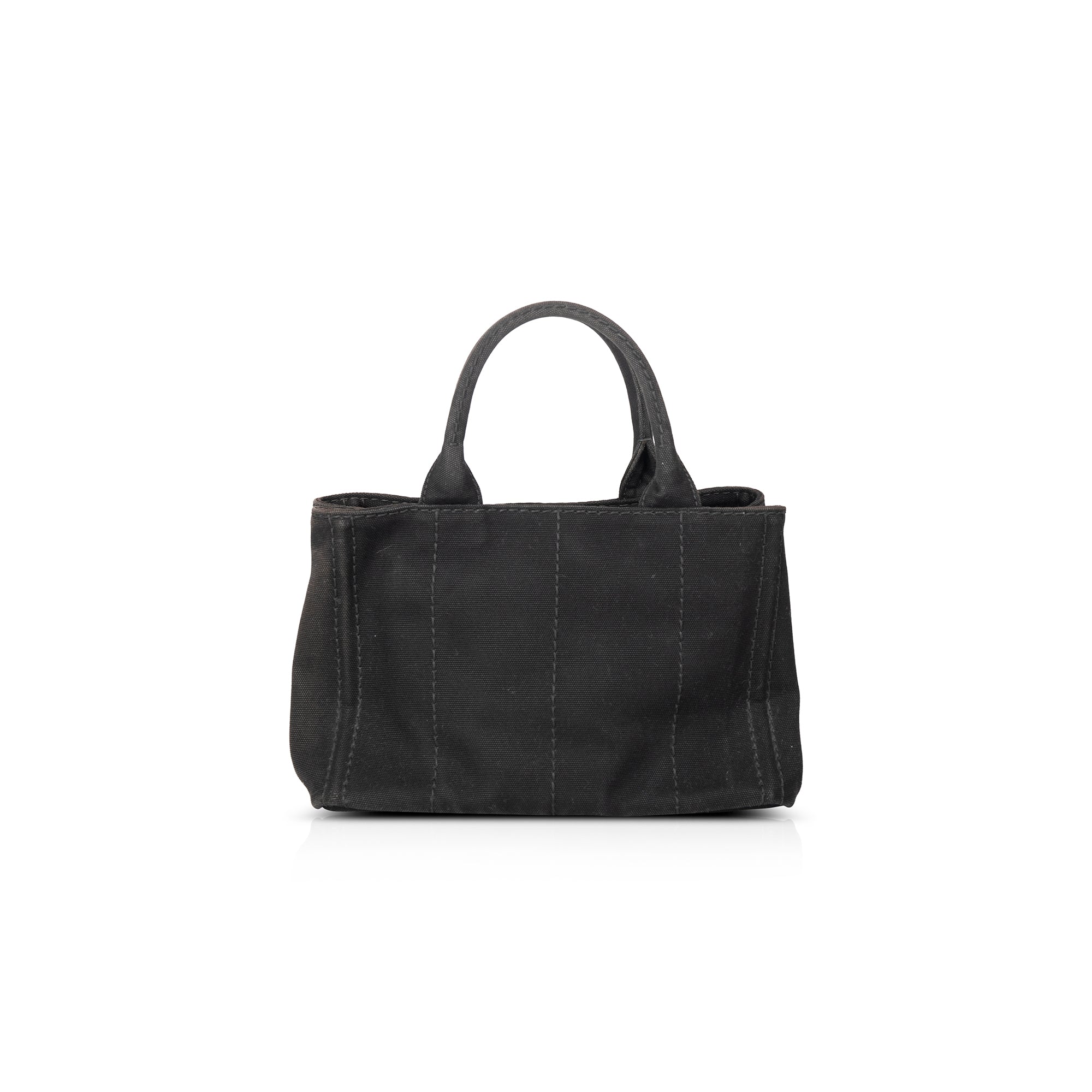 Prada Small Canapa Logo Tote