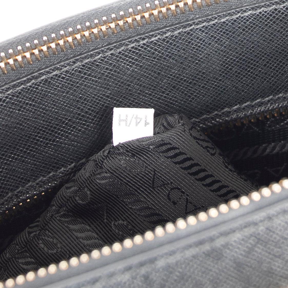 Prada Small Saffiano Lux Galleria Double Zip Tote