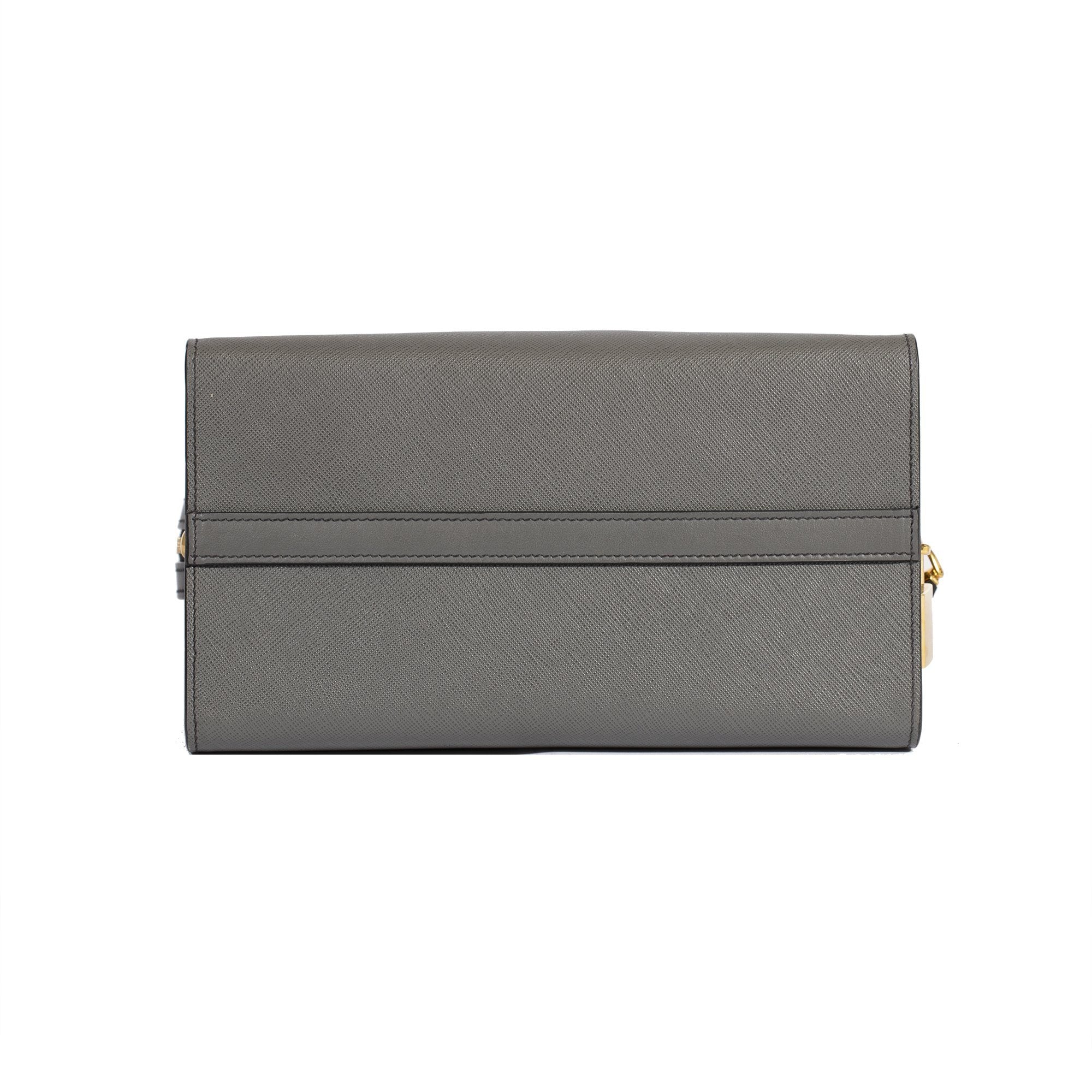 Prada Small Saffiano and City Calf Esplanade Bag