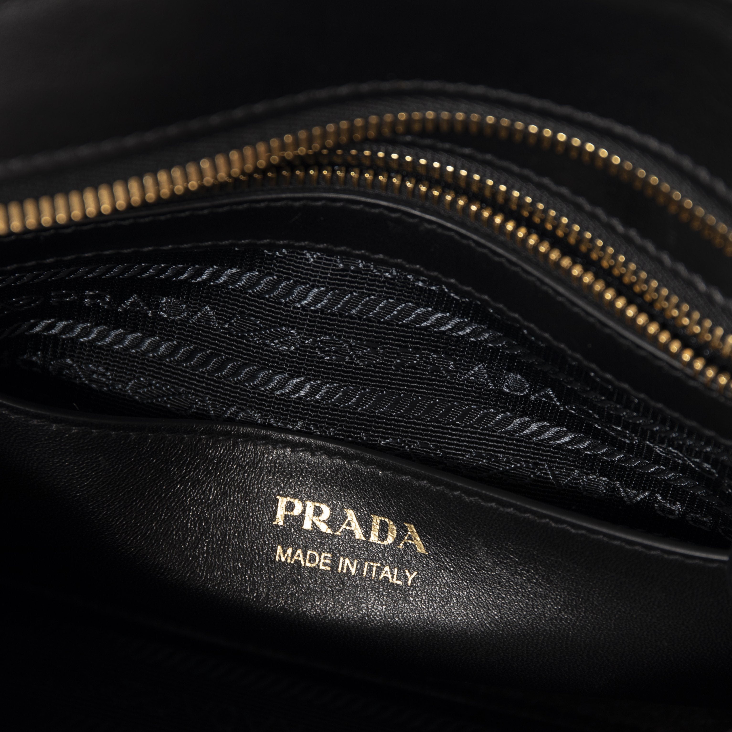 Prada Small Saffiano and City Calf Esplanade Bag