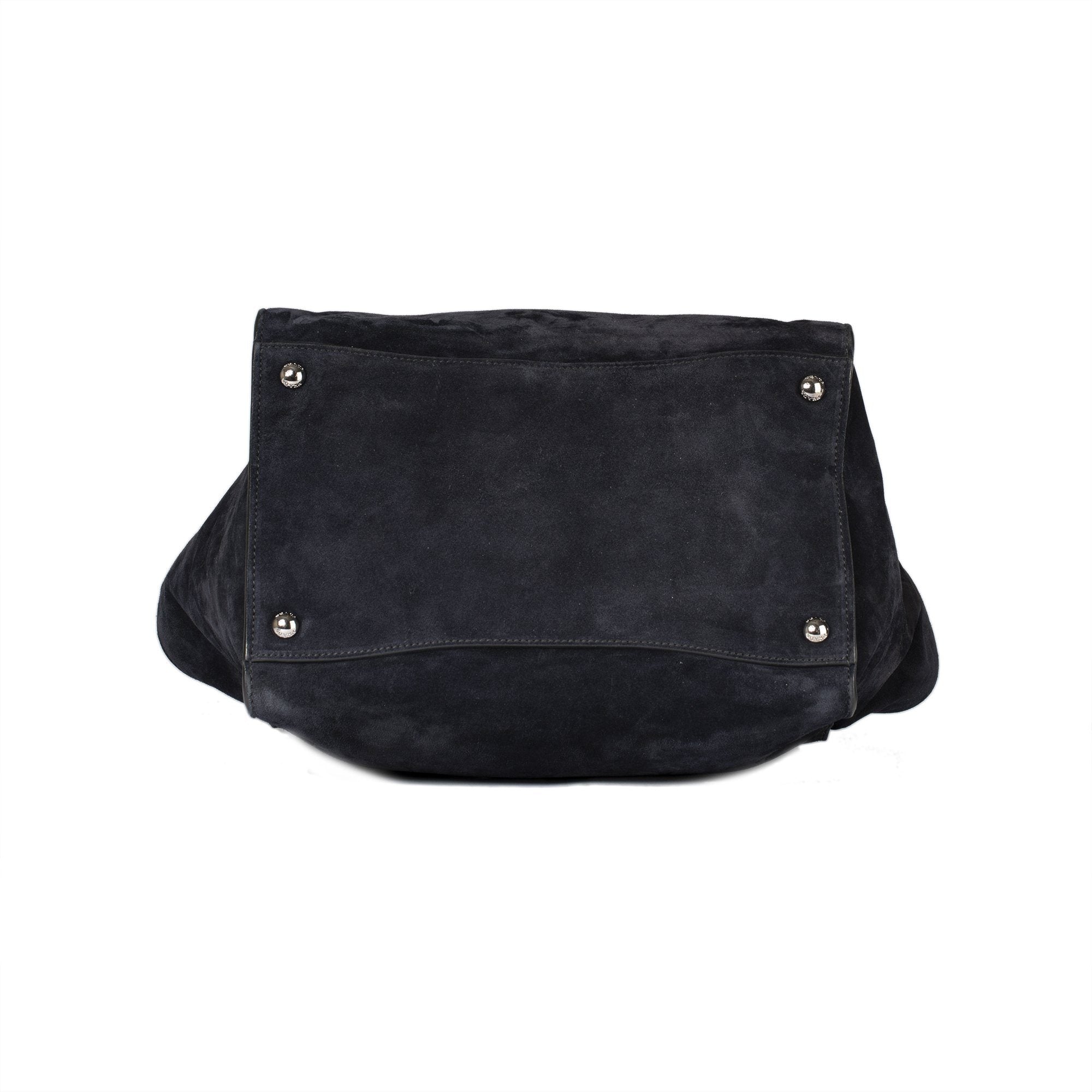 Prada Suede Twin Pocket Tote