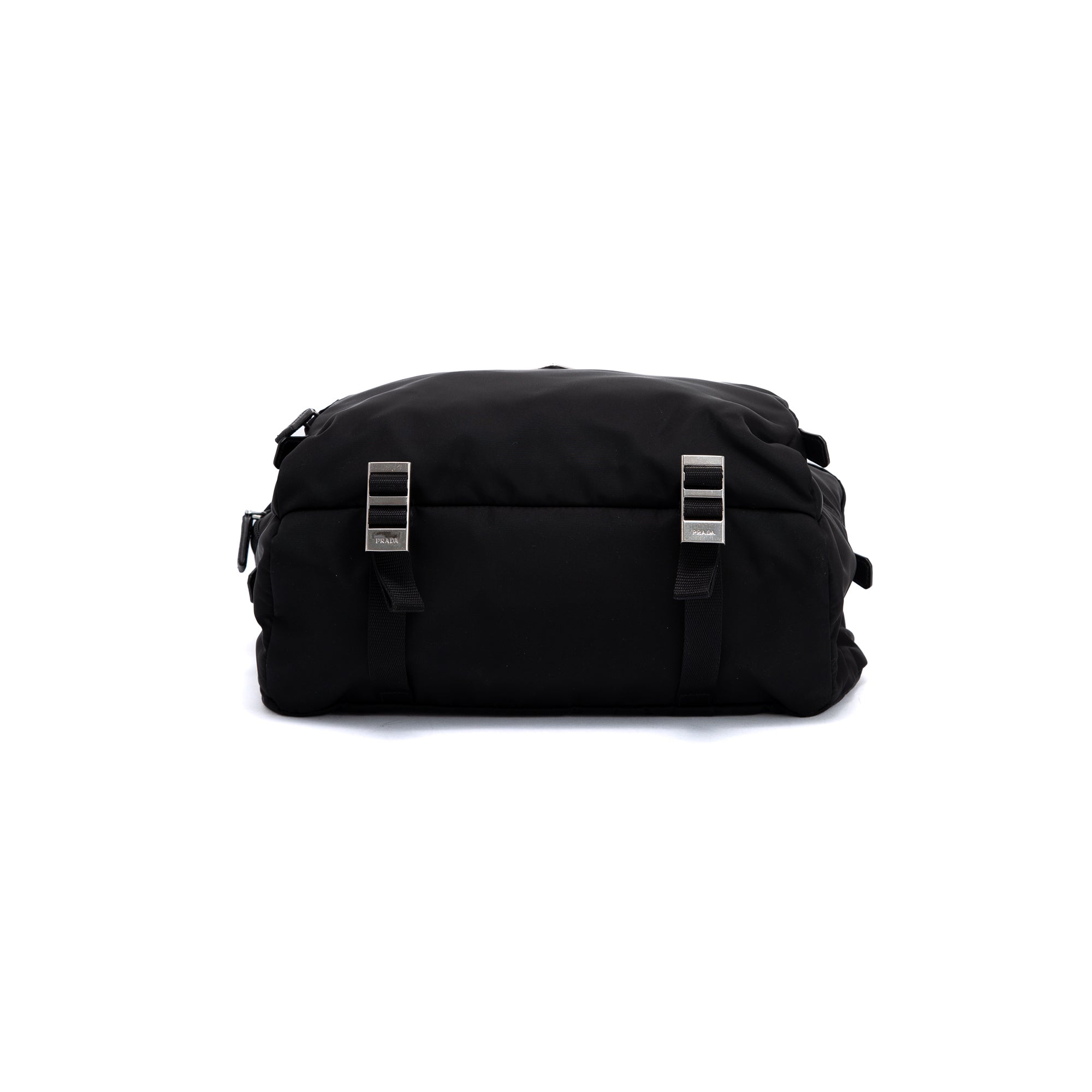 Prada Tessuto Nylon Double Front Pocket Belt Bag