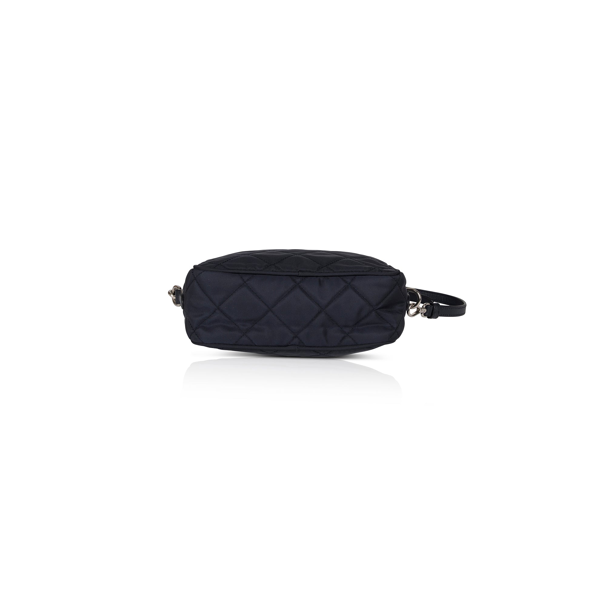 Prada Tessuto Nylon Impuntu Quilted Crossbody Bag
