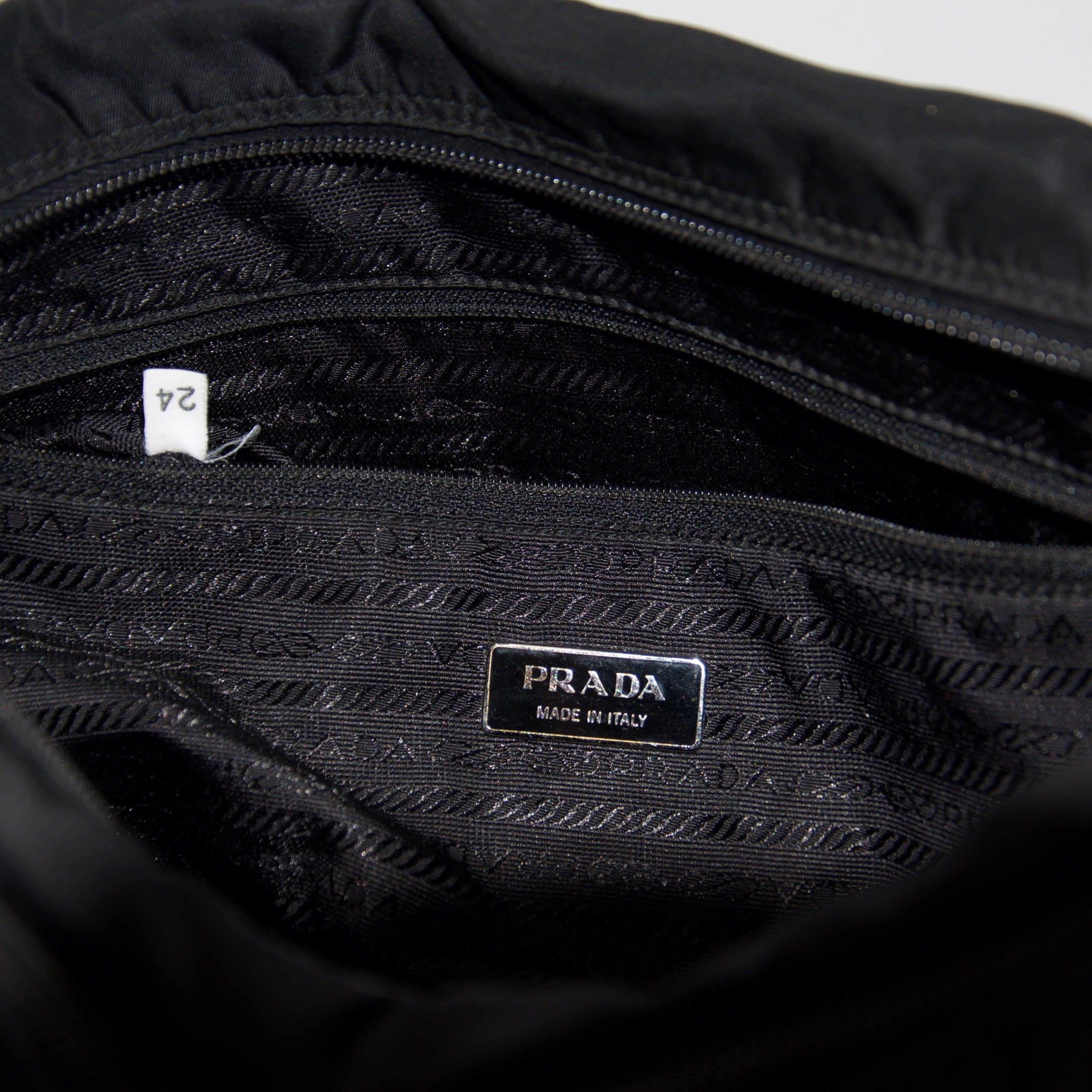 Prada Tessuto Nylon Messenger Bag