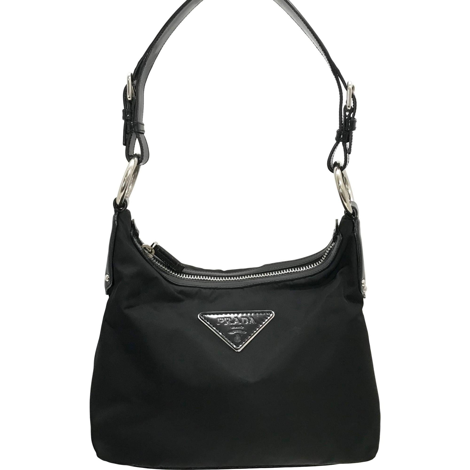 Prada Tessuto Nylon Shoulder Bag