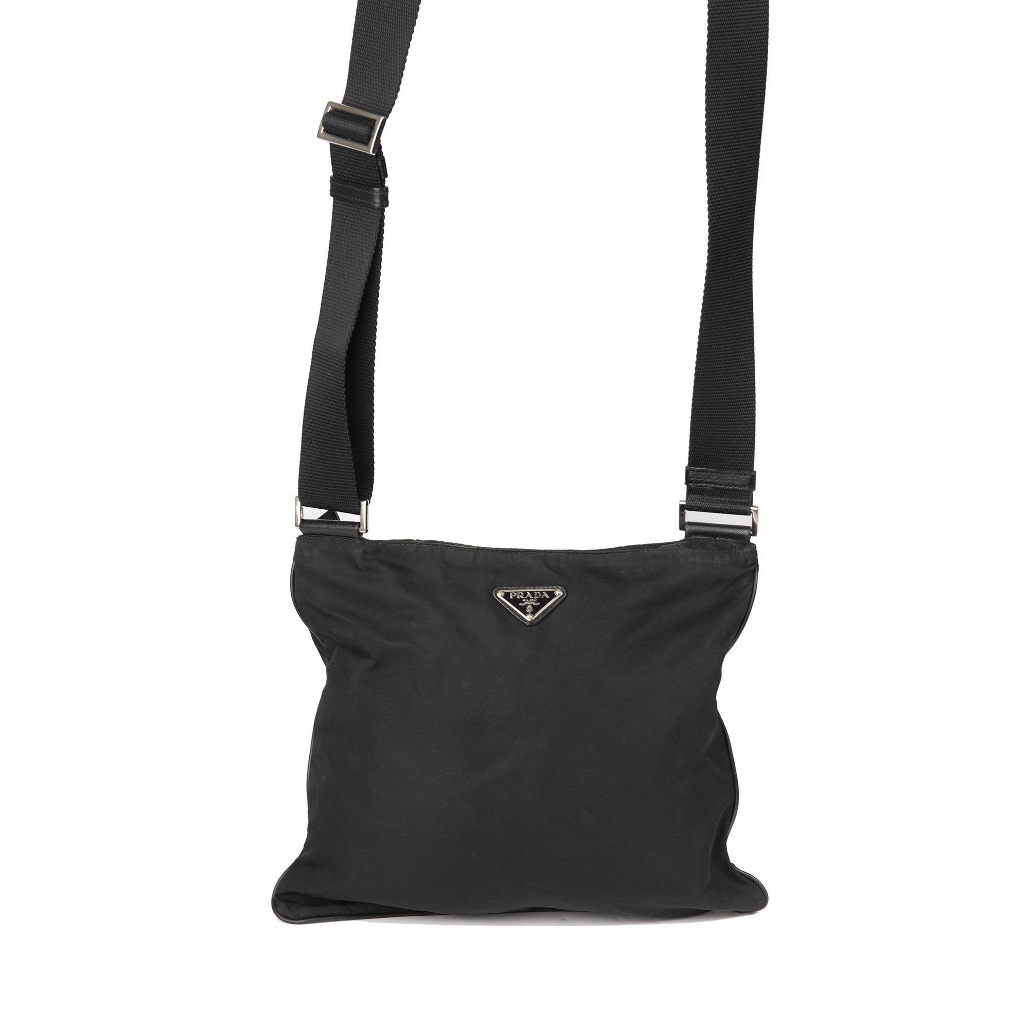 Prada Tessuto Nylon Vela Messenger Bag