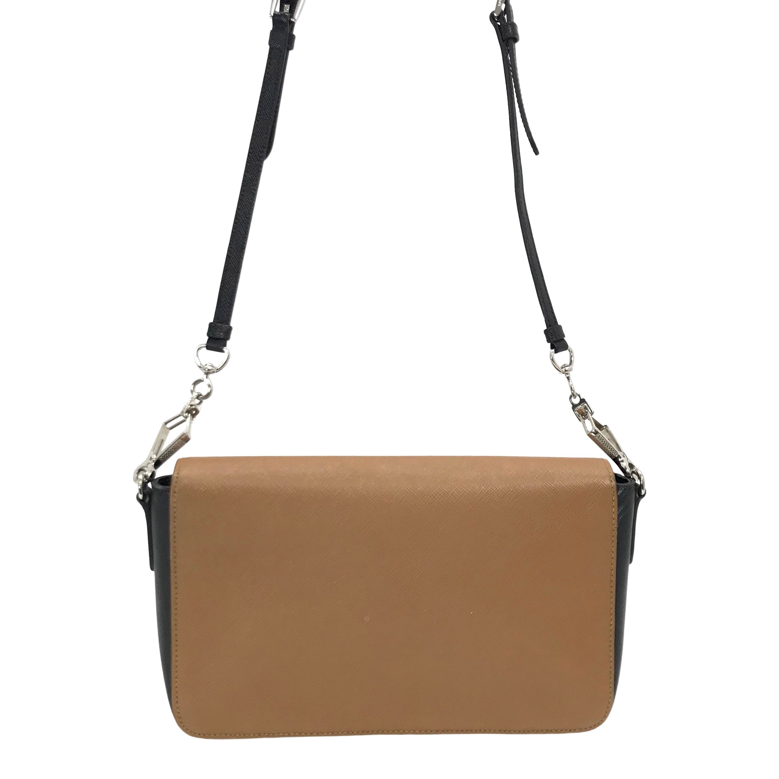 Prada Tricolour Saffiano Sound Crossbody Bag