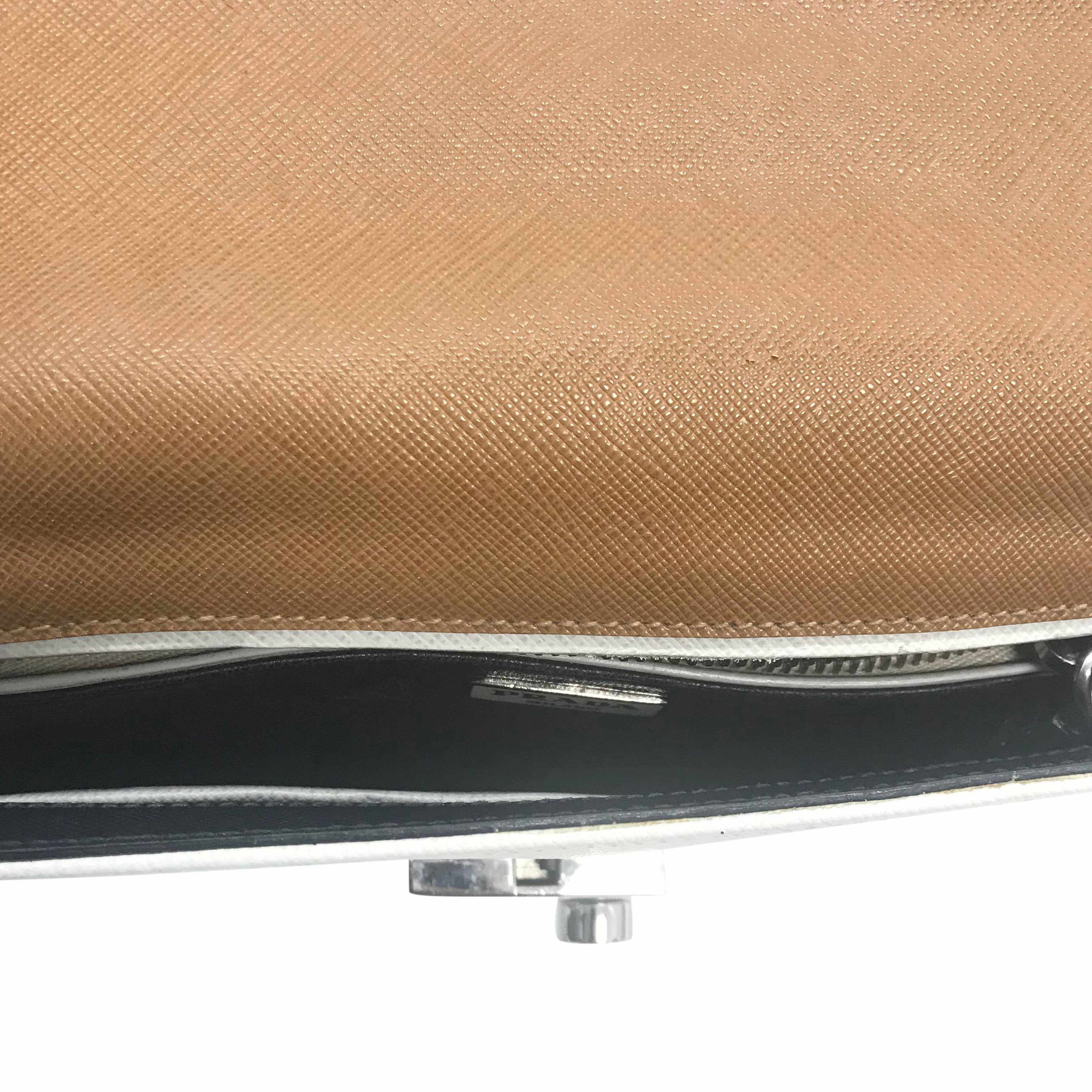 Prada Tricolour Saffiano Sound Crossbody Bag