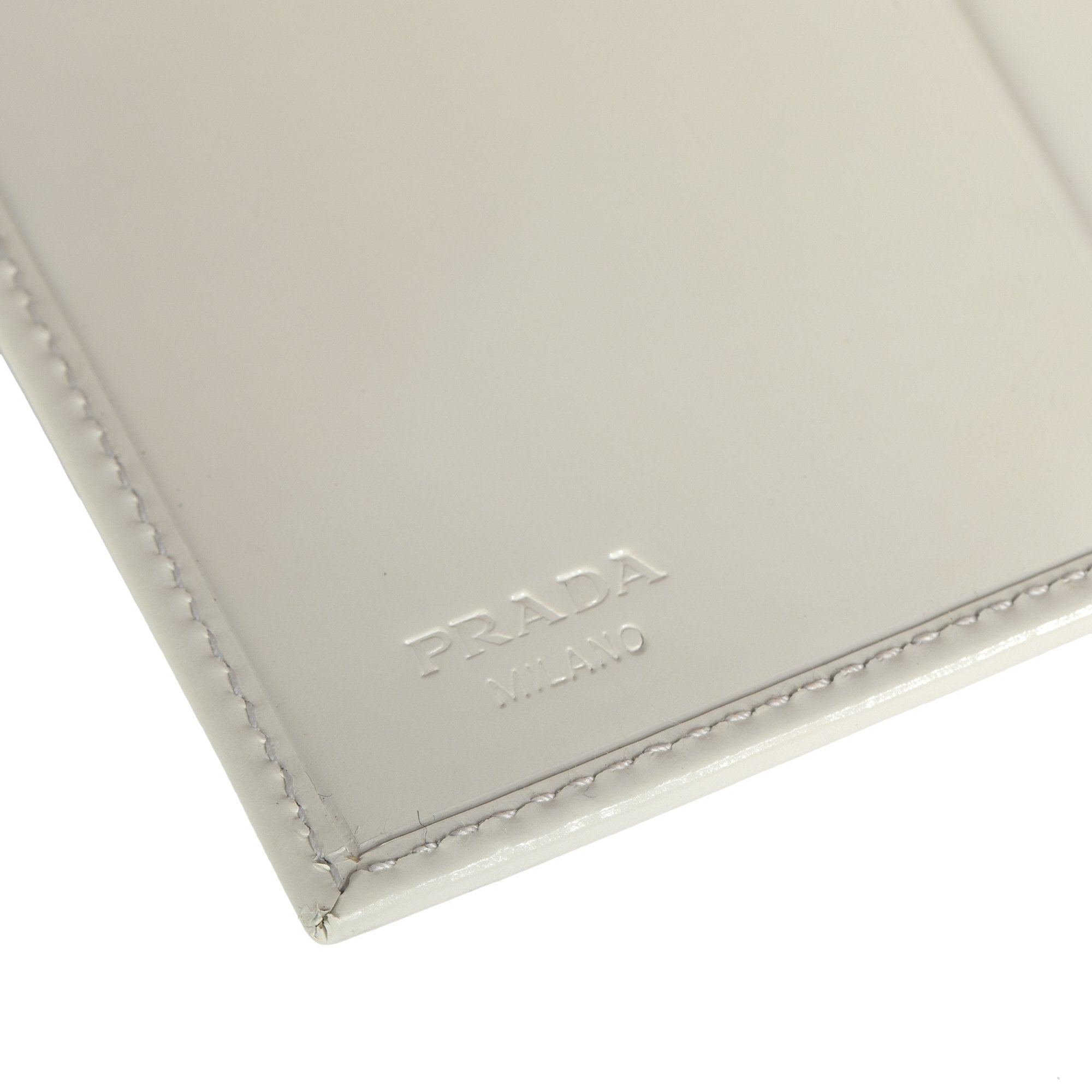 Prada Vintage Spazzolato Tri-Fold Wallet w/ Box & Authenticity Card