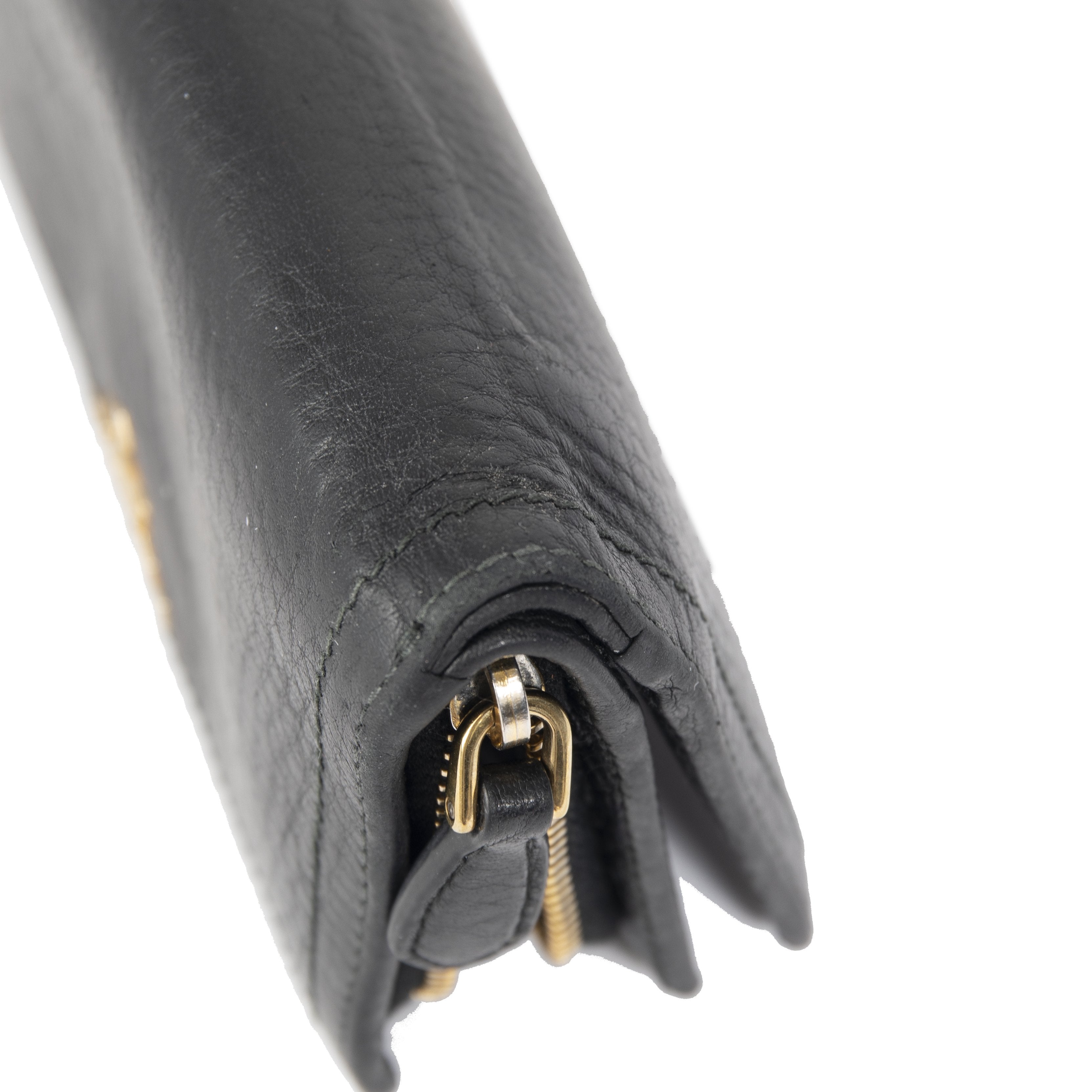 Prada Vitello Daino French Wallet w/ Box