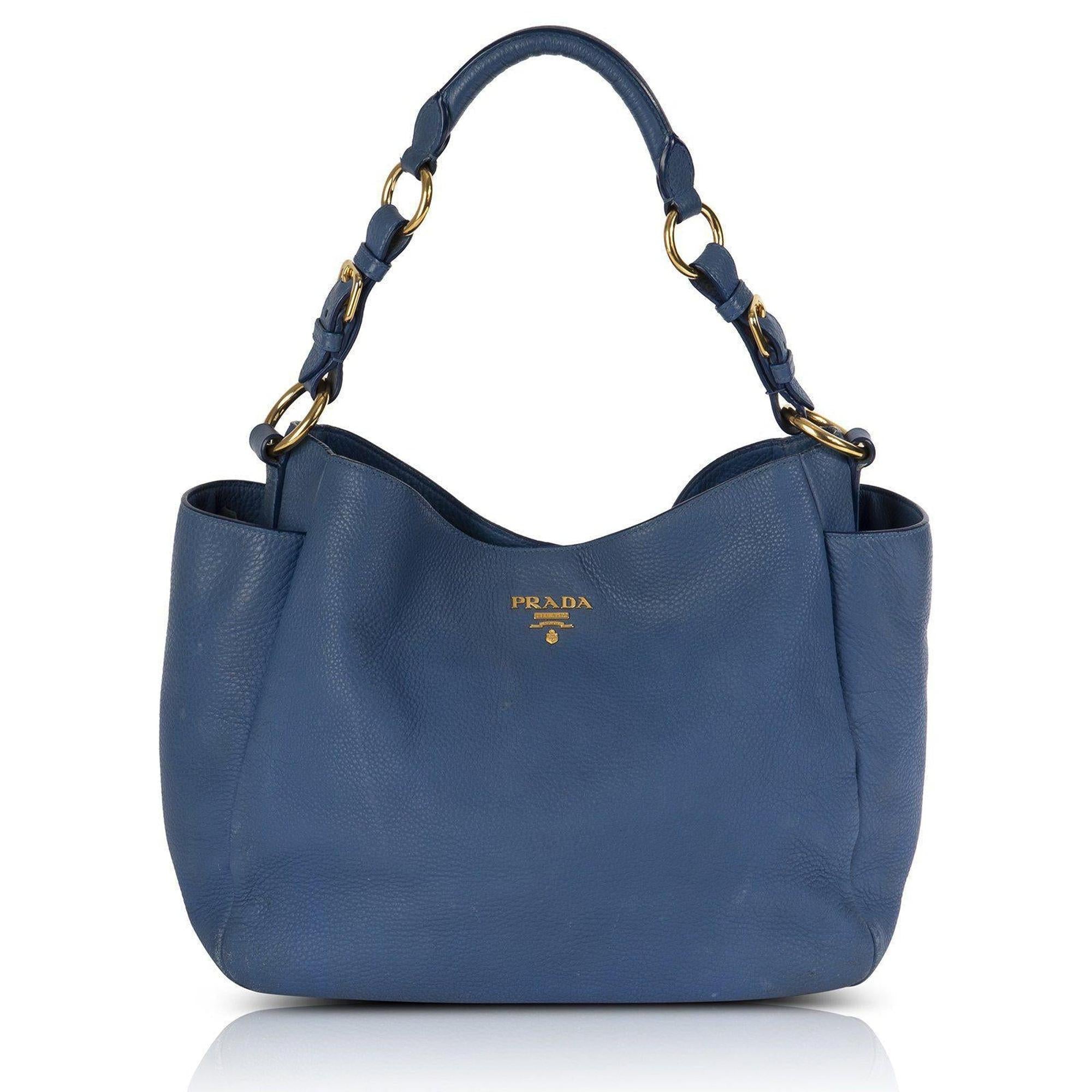 Prada Vitello Daino Hobo