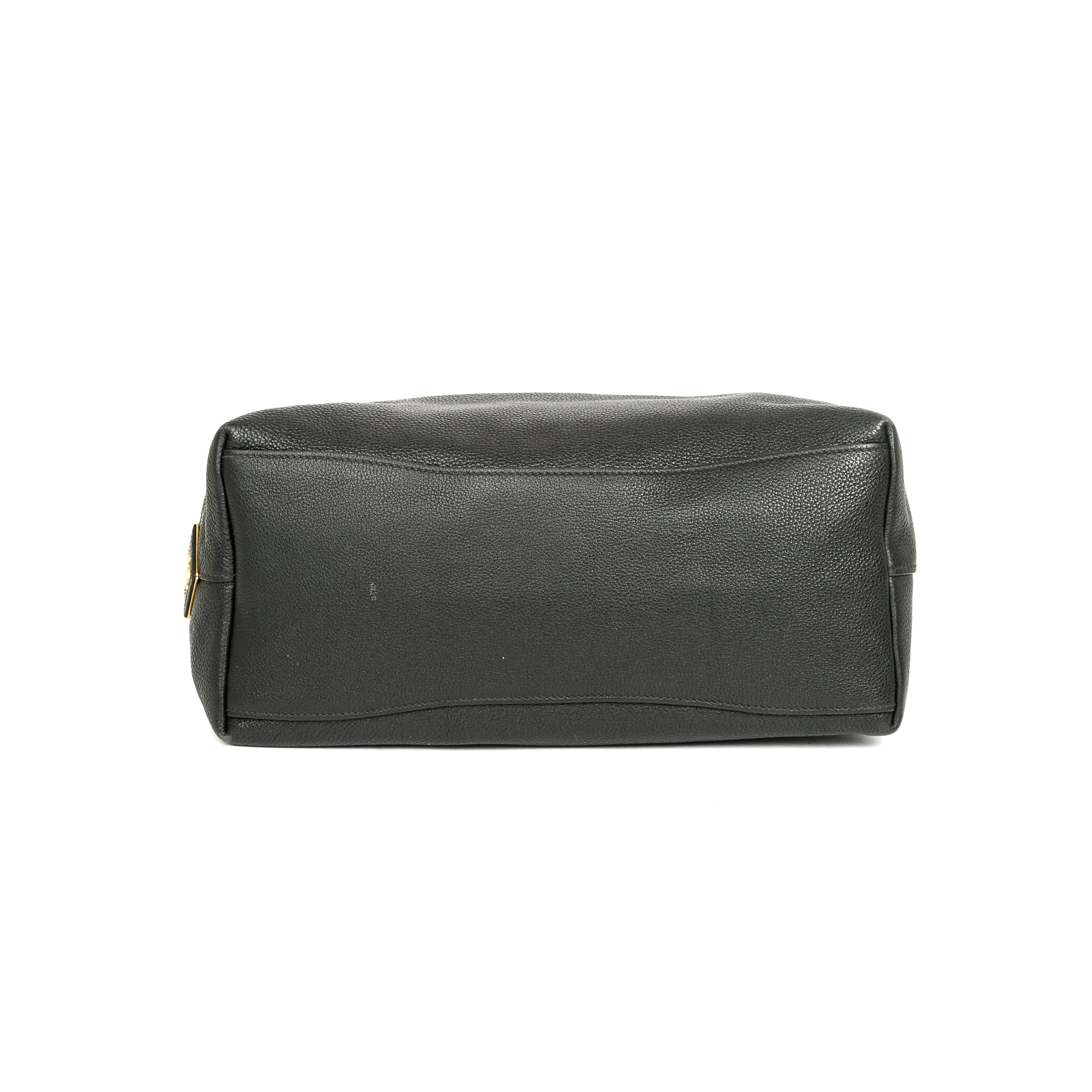 Prada Vitello Daino Medium Logo Hobo Bag