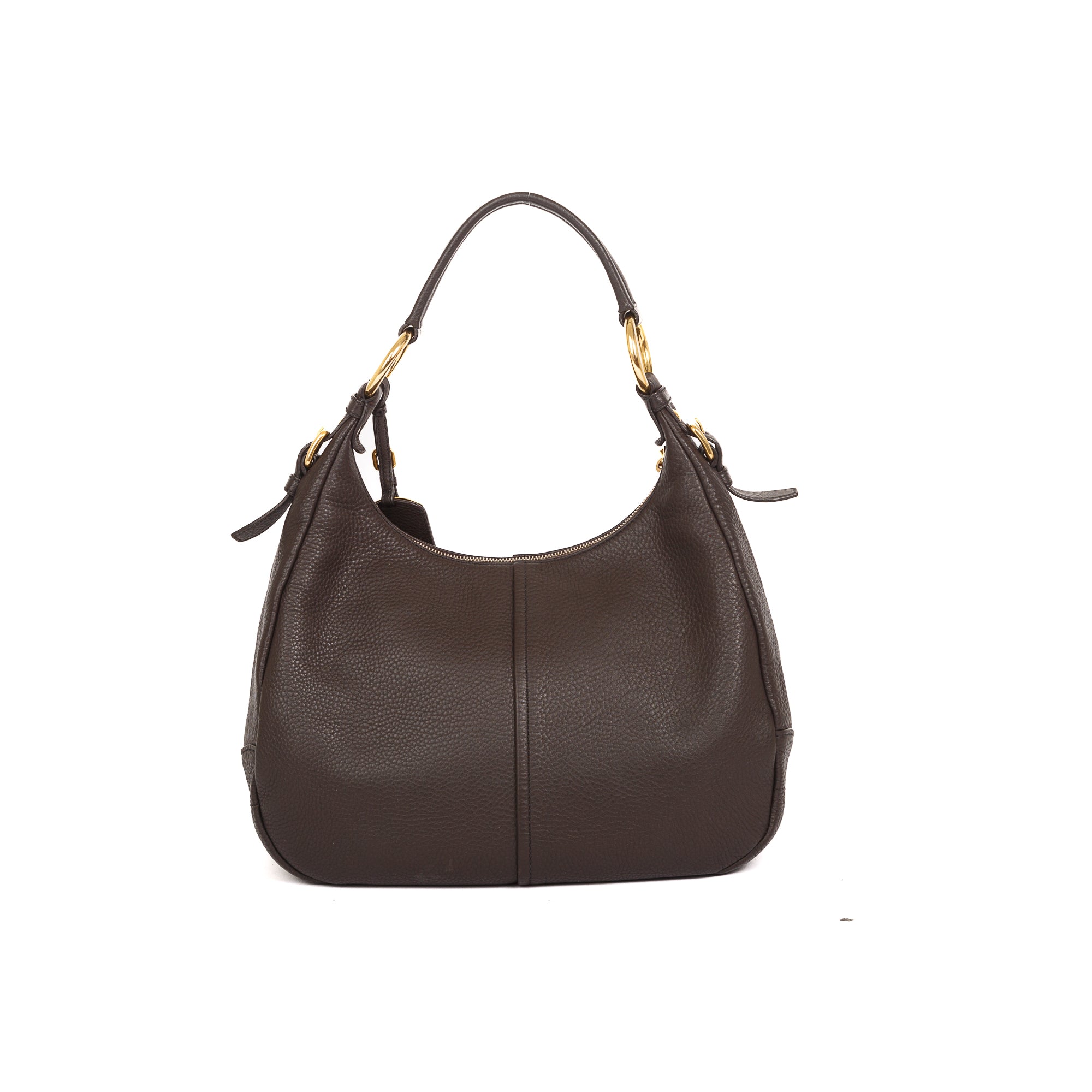 Prada Vitello Daino Ring Hobo