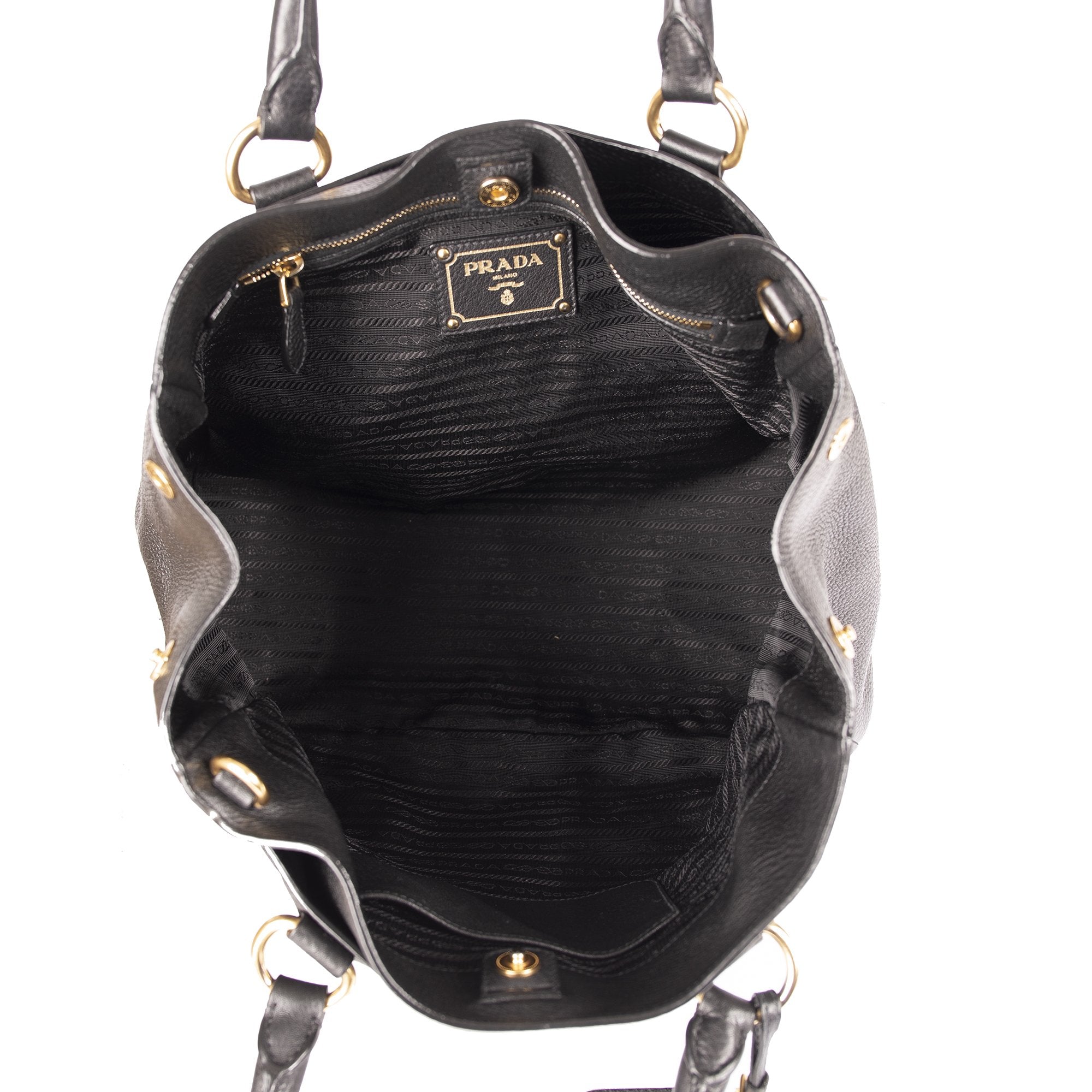 Prada Vitello Daino Tote