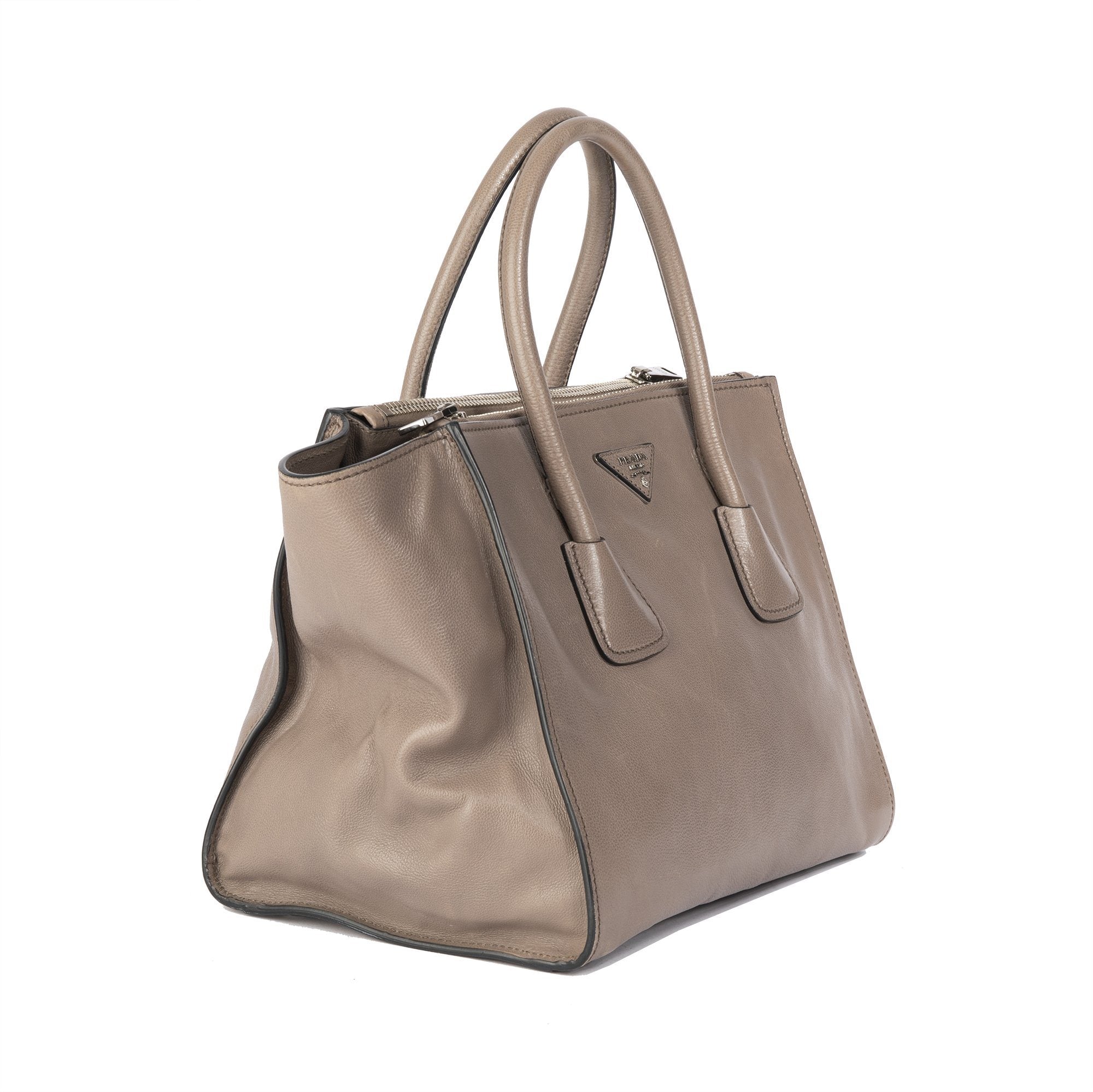 Prada Vitello Daino Twin Pocket Tote