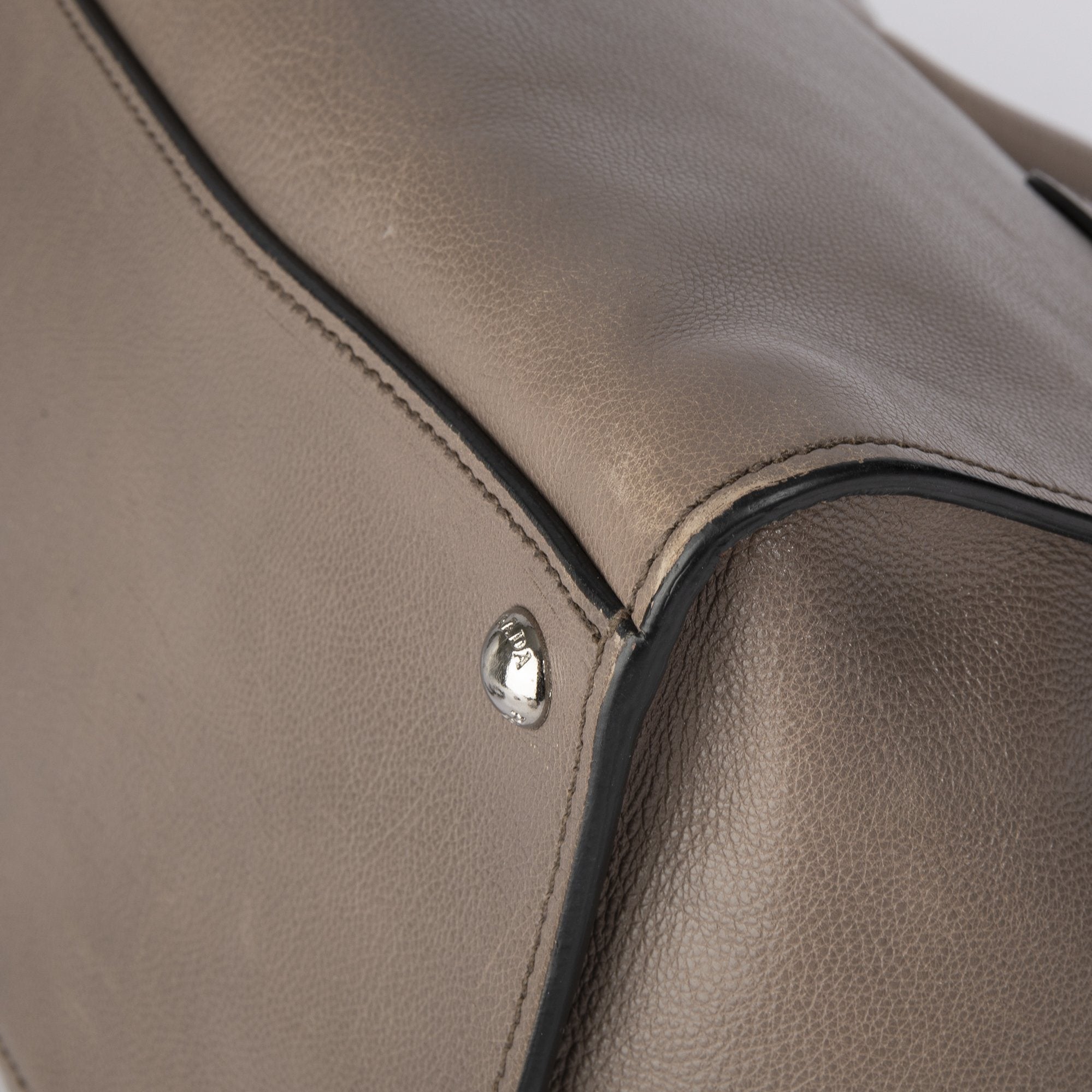 Prada Vitello Daino Twin Pocket Tote